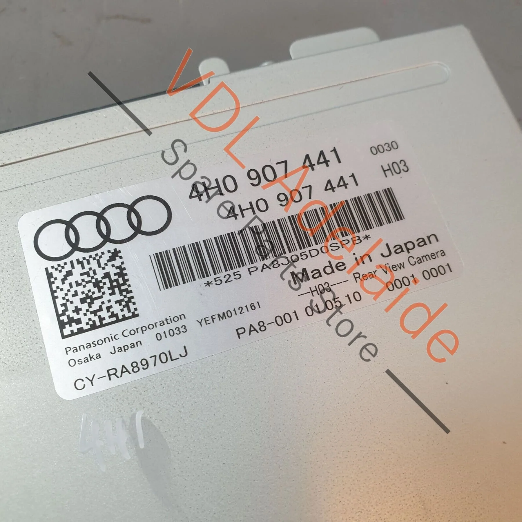 Audi A8 4H Reverse Reversing Camera Control Module Unit Box 4H0907441 - Image 3