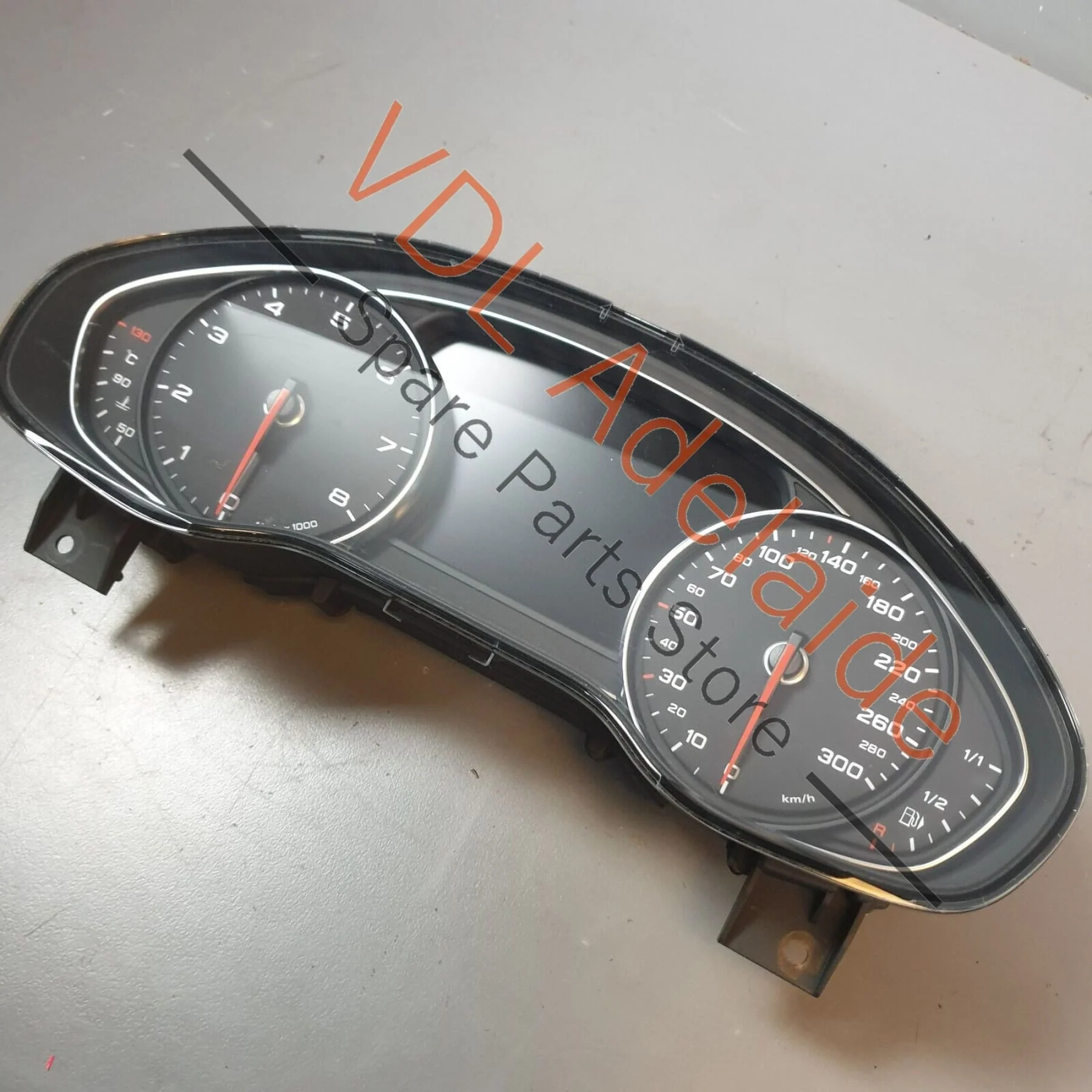 Audi A8 4H Dashboard Instrument Cluster Gauges 300km/h For Distance Control Car 4H0920830EX - Image 2