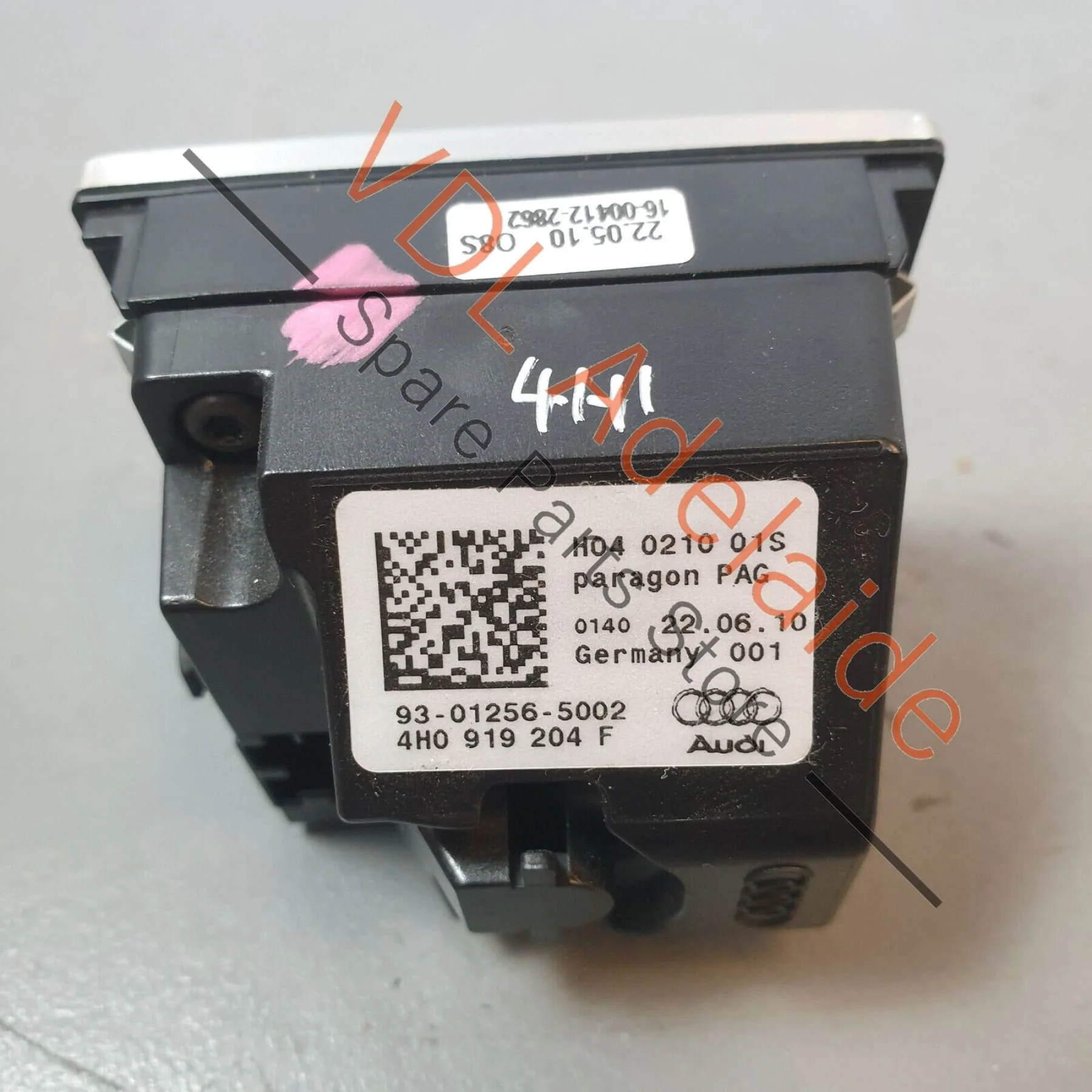Audi A8 S8 4H Centre Dash Analogue Clock Time Piece 4H0919204F - Image 6