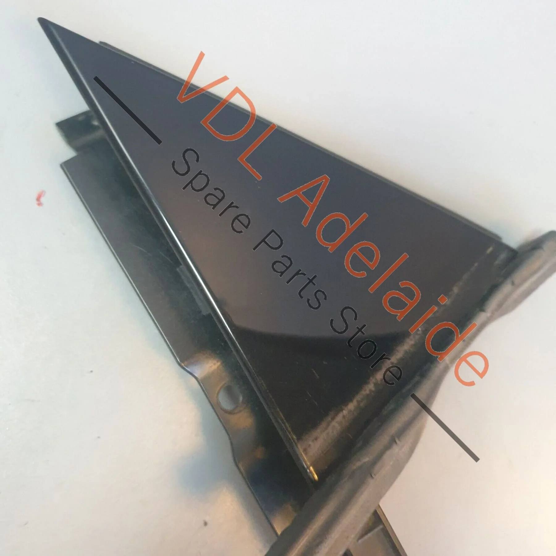 Audi A8 4H Left Rear Door C Pillar Trim Moulding Gloss Black 4H0839903B 5FQ - Image 5