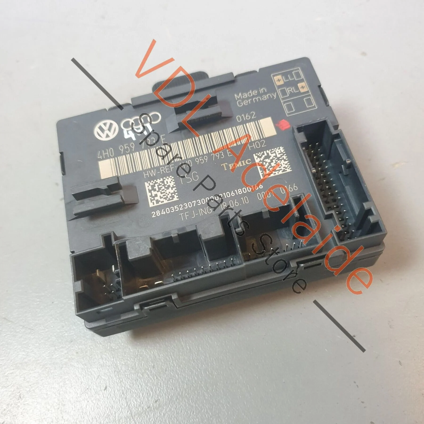 Audi A8 4H Door Control Unit Module Drivers Driver Front 4H0959793M