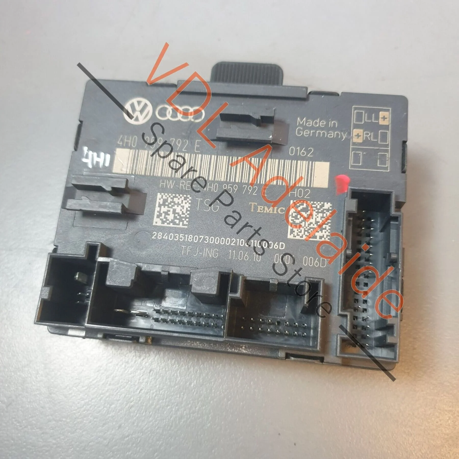 Audi A8 4H Door Control Unit Module Passenger Front 4H0959792E