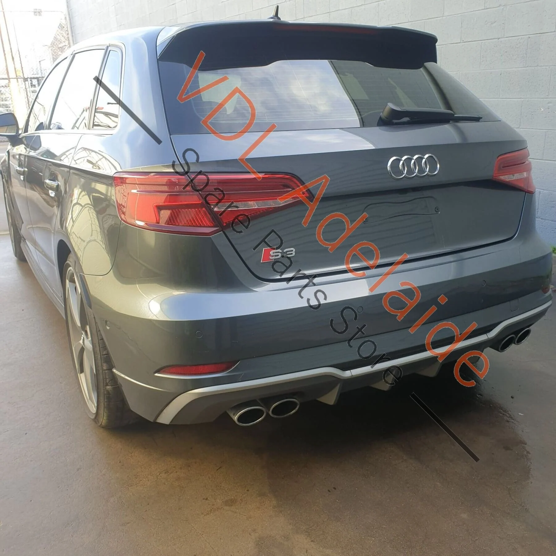Audi S3 8V.5 Rear Bumper Centre Trim Insert 8V3807833B - Image 4