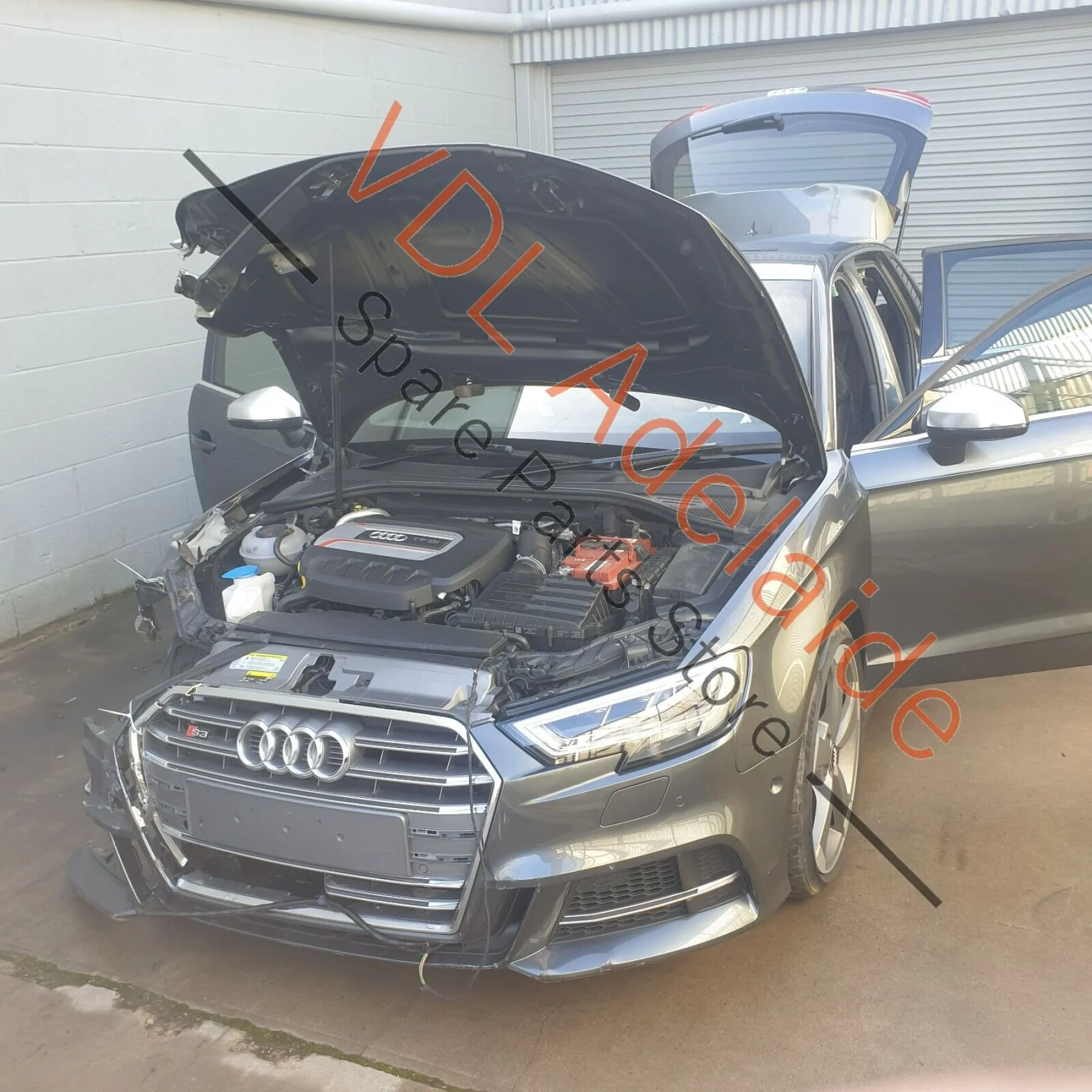 Audi A3 S3 8V 8V.5 Front Right Drivers Exterior Door Handle and Lock Cover - Image 6