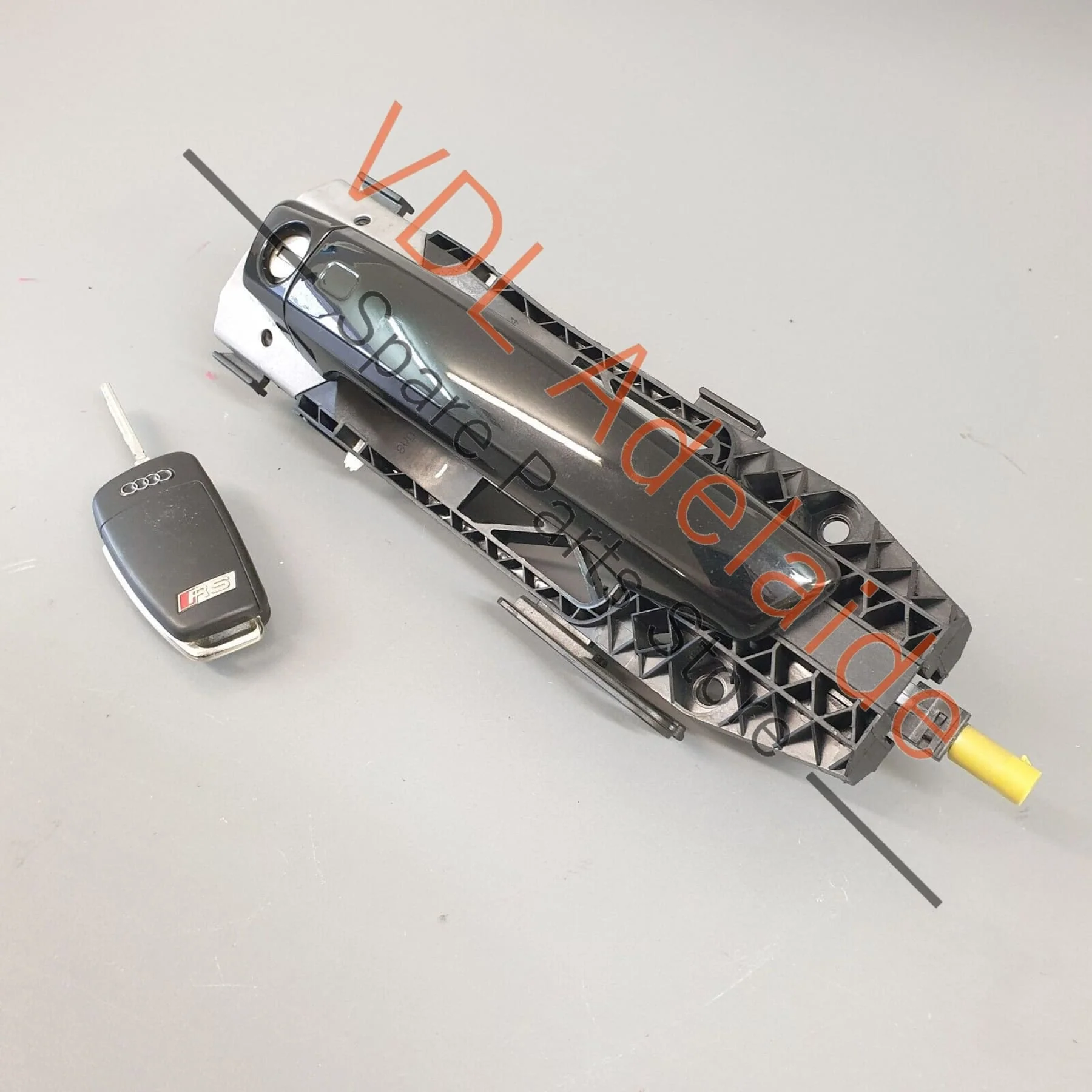 Audi RS3 8V Front Right Driver Exterior Door Handle & Lock with Key & Sensor RHD - Image 11