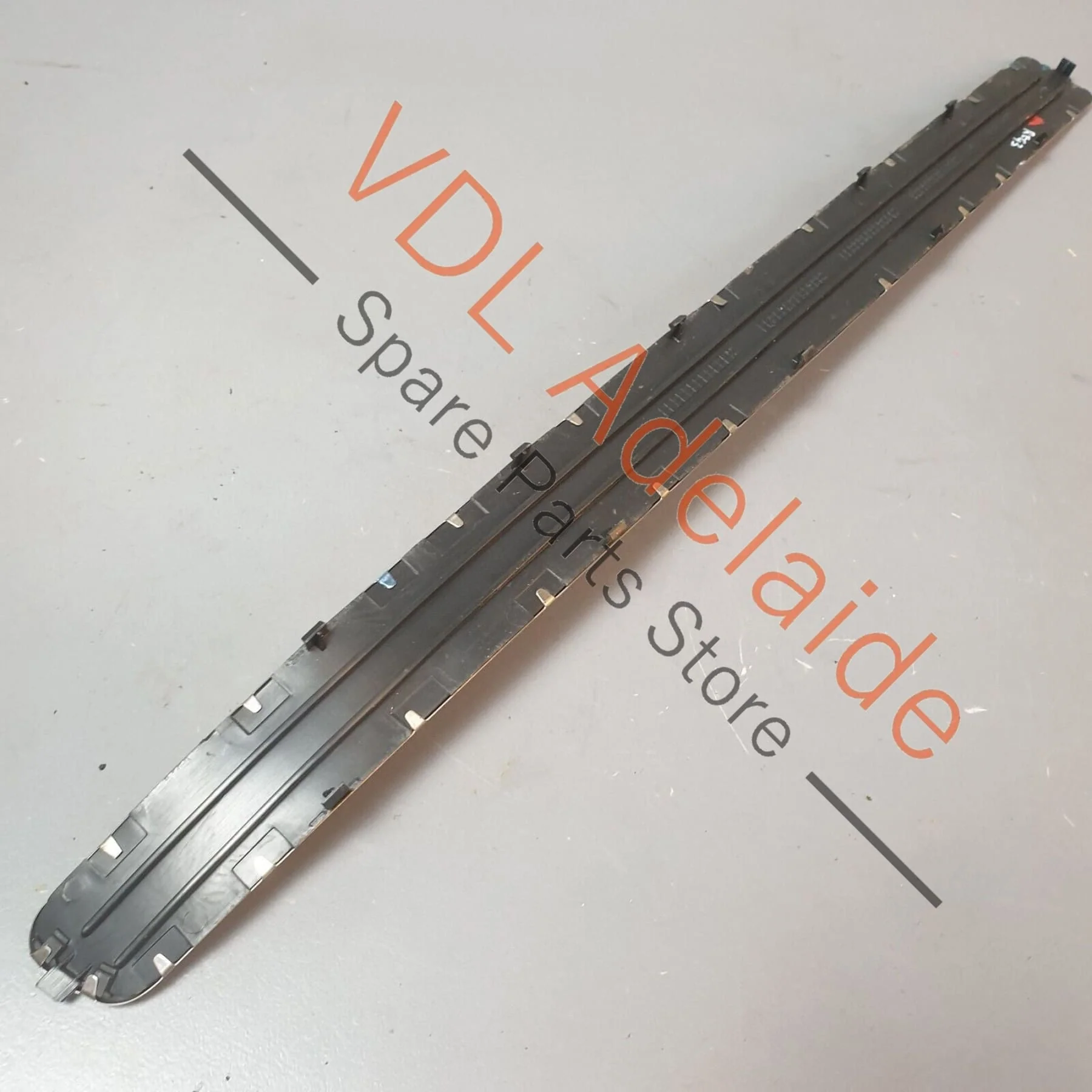 VW Touareg V10 7L Left Front Door Stainless Steel Entry Trim 7L0853655C - Image 5