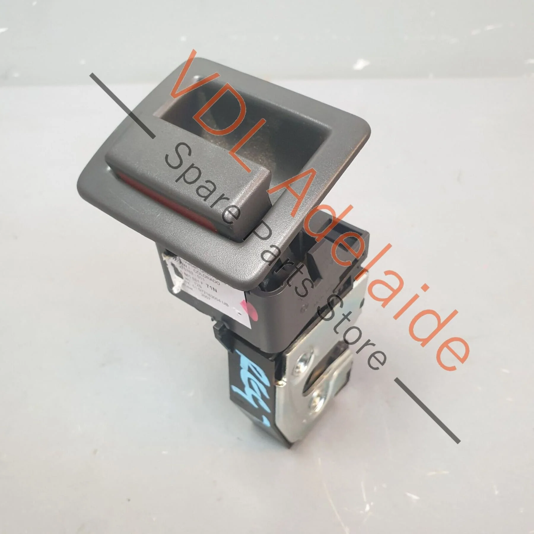 VW Touareg V10 7L Left Side Rear Seat Backrest Lock Button Grab Handle