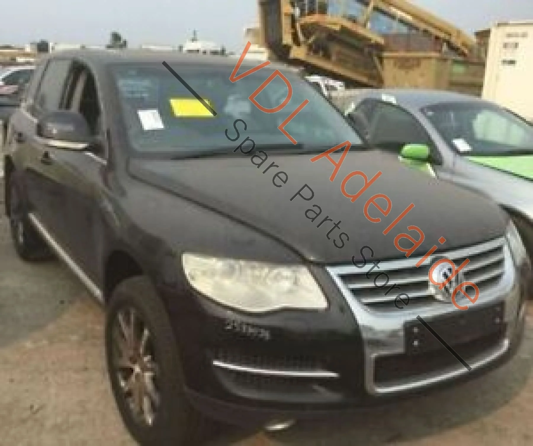 VW Touareg V10 7L Left Side Rear Seat Backrest Lock Button Grab Handle - Image 2