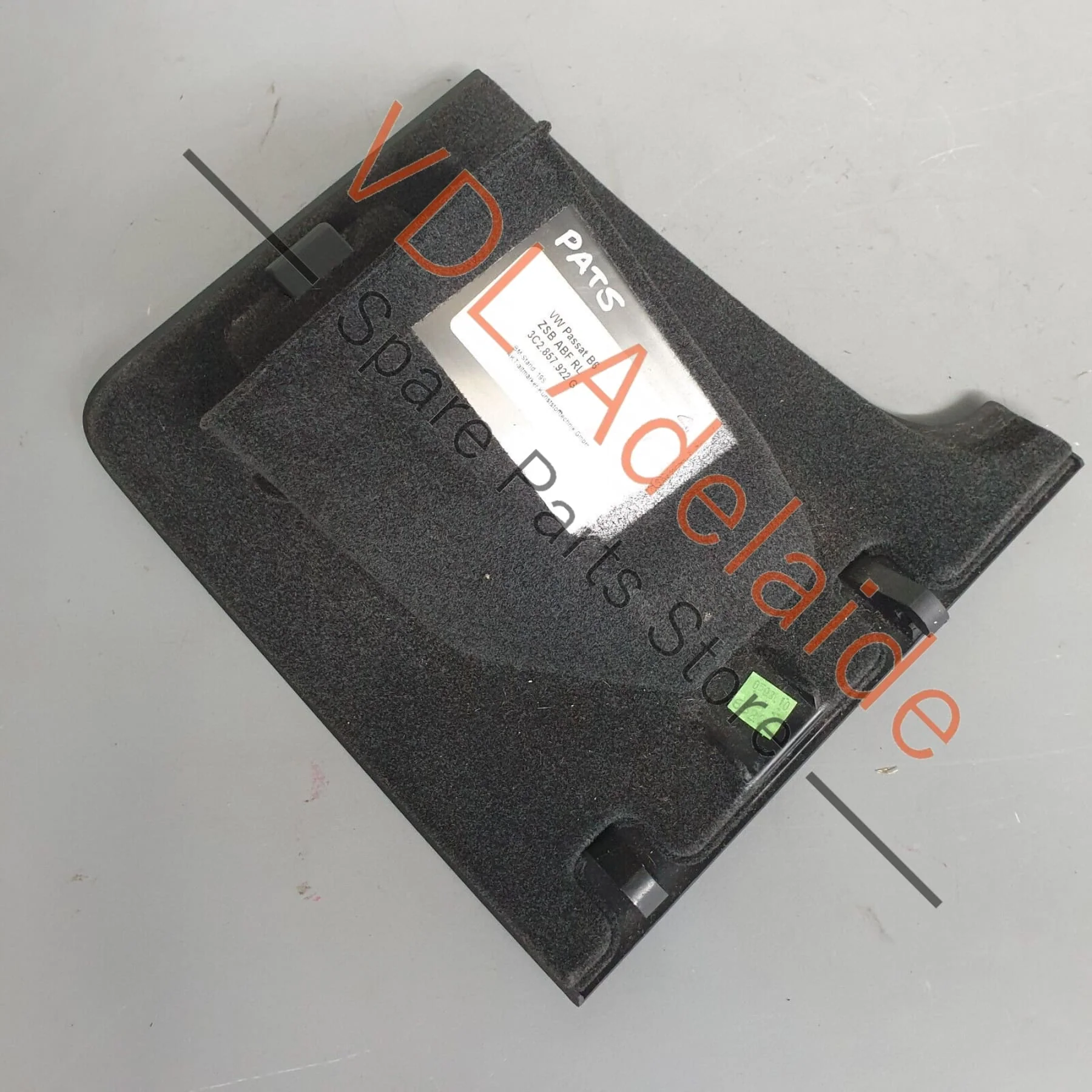 VW R36 Passat 3C B6 Right RHD Driver Lower Storage Tray Glovebox 3C2857922G 1QB - Image 4