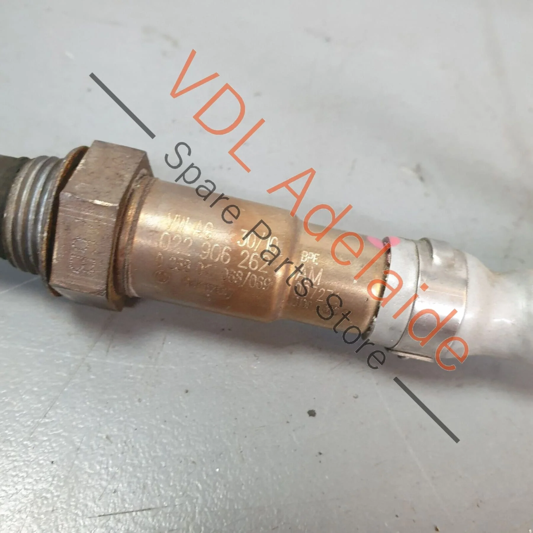 VW R36 Passat 3C B6  Front Right Before Cat Lambda Probe O2 Sensor 022906262AM - Image 3