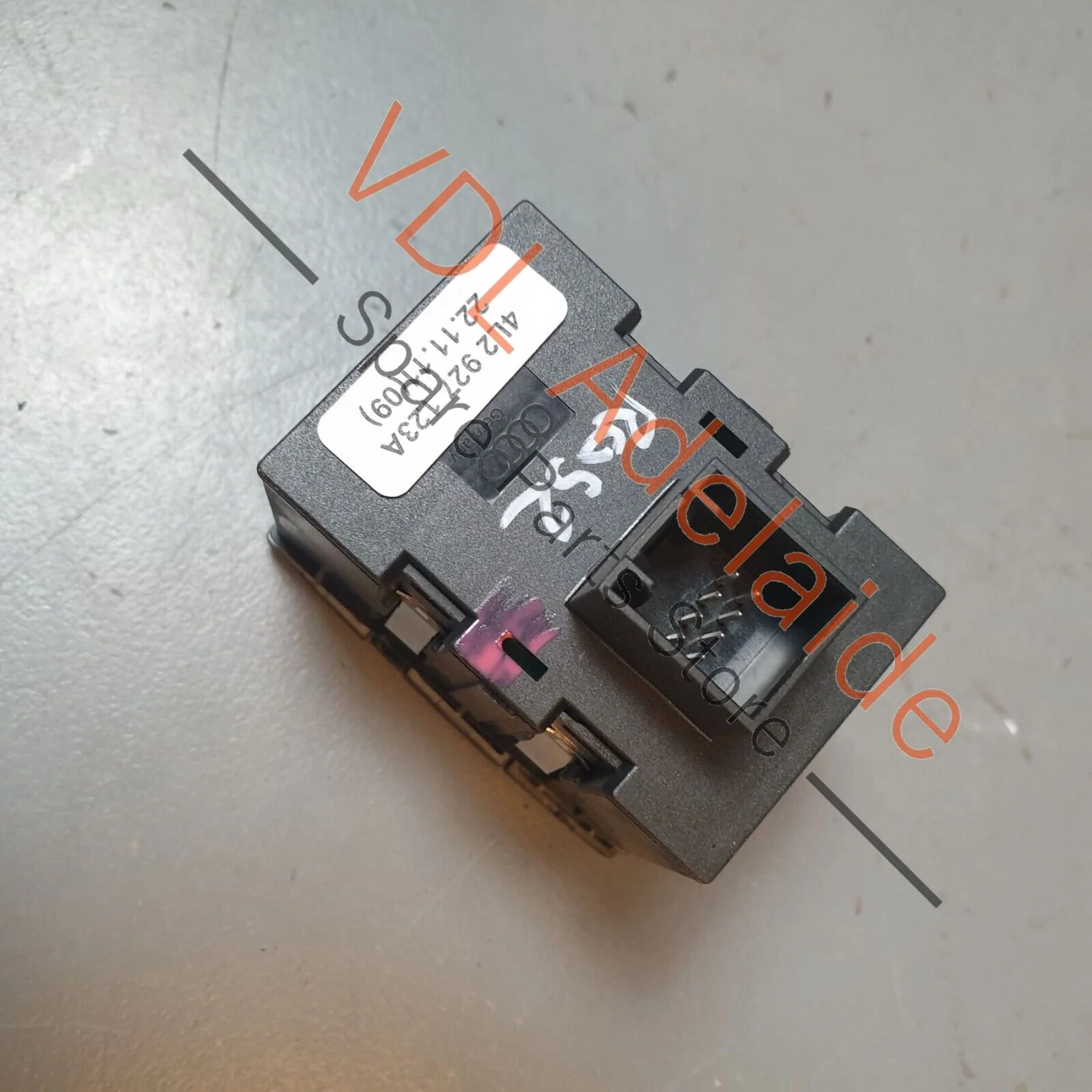 Audi Q7 6.0L V12 4L Dash Switch Check Trip Onboard Computer Lighting 4L2927123A - Image 3