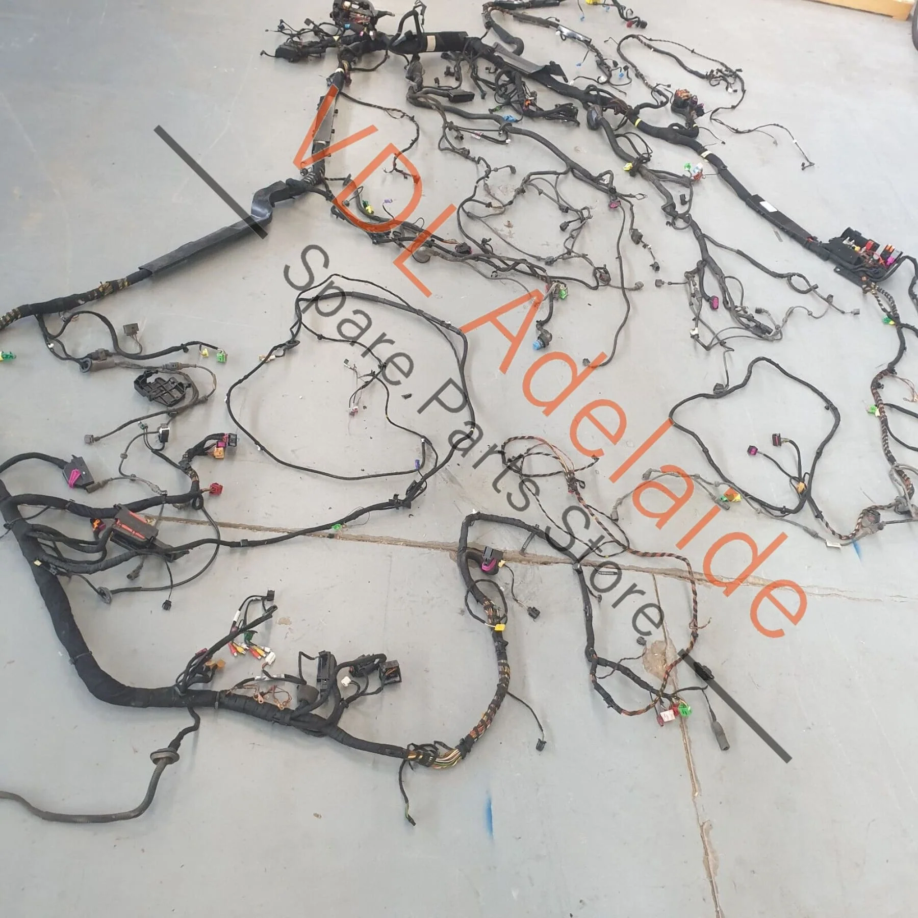 Audi Q7 6.0L V12 4L Complete Interior Body Wiring Harness Loom Cable for RHD - Image 3