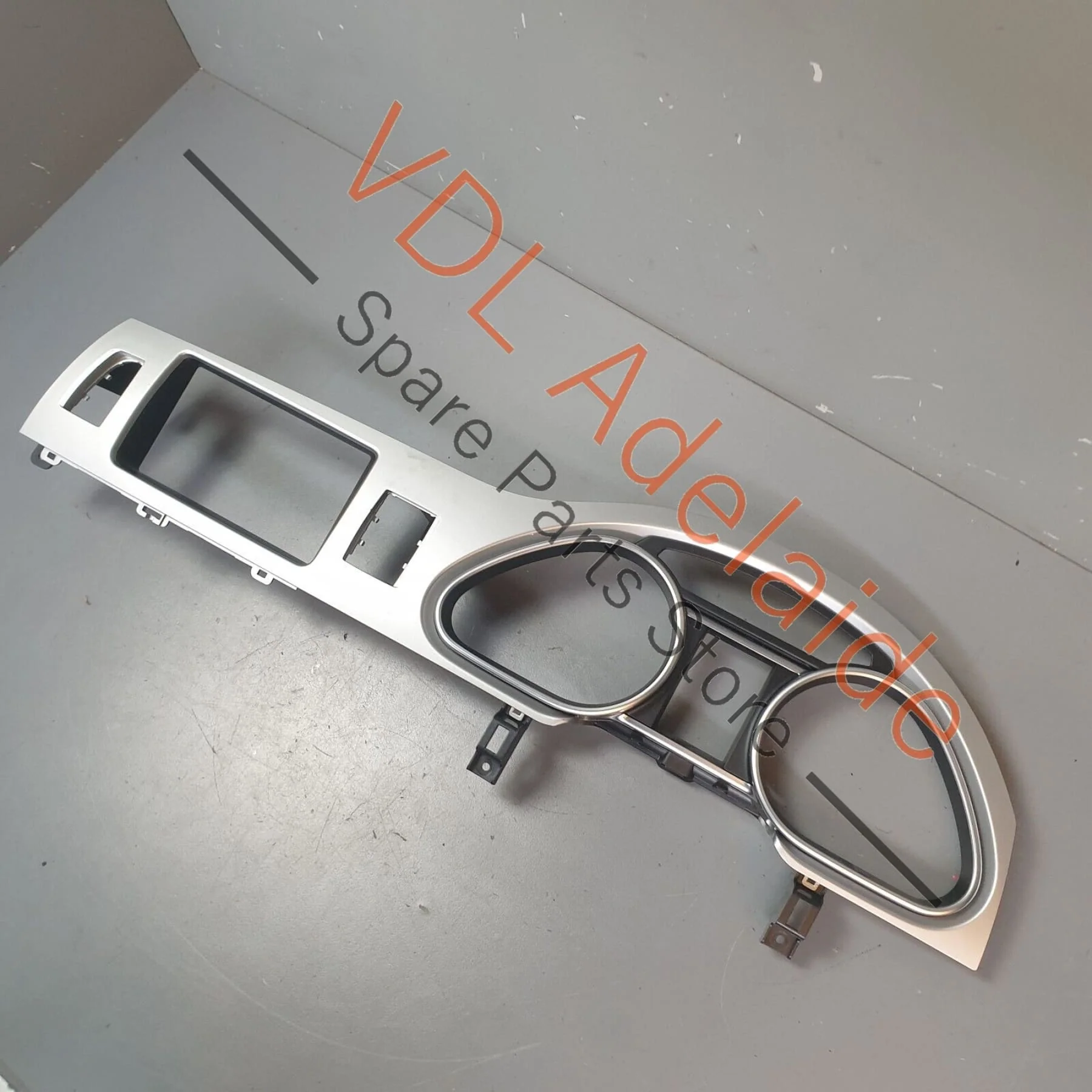 Audi Q7 6.0L V12 4L Trim for Dashboard Instrument Panel Silver 4L2857115L R66