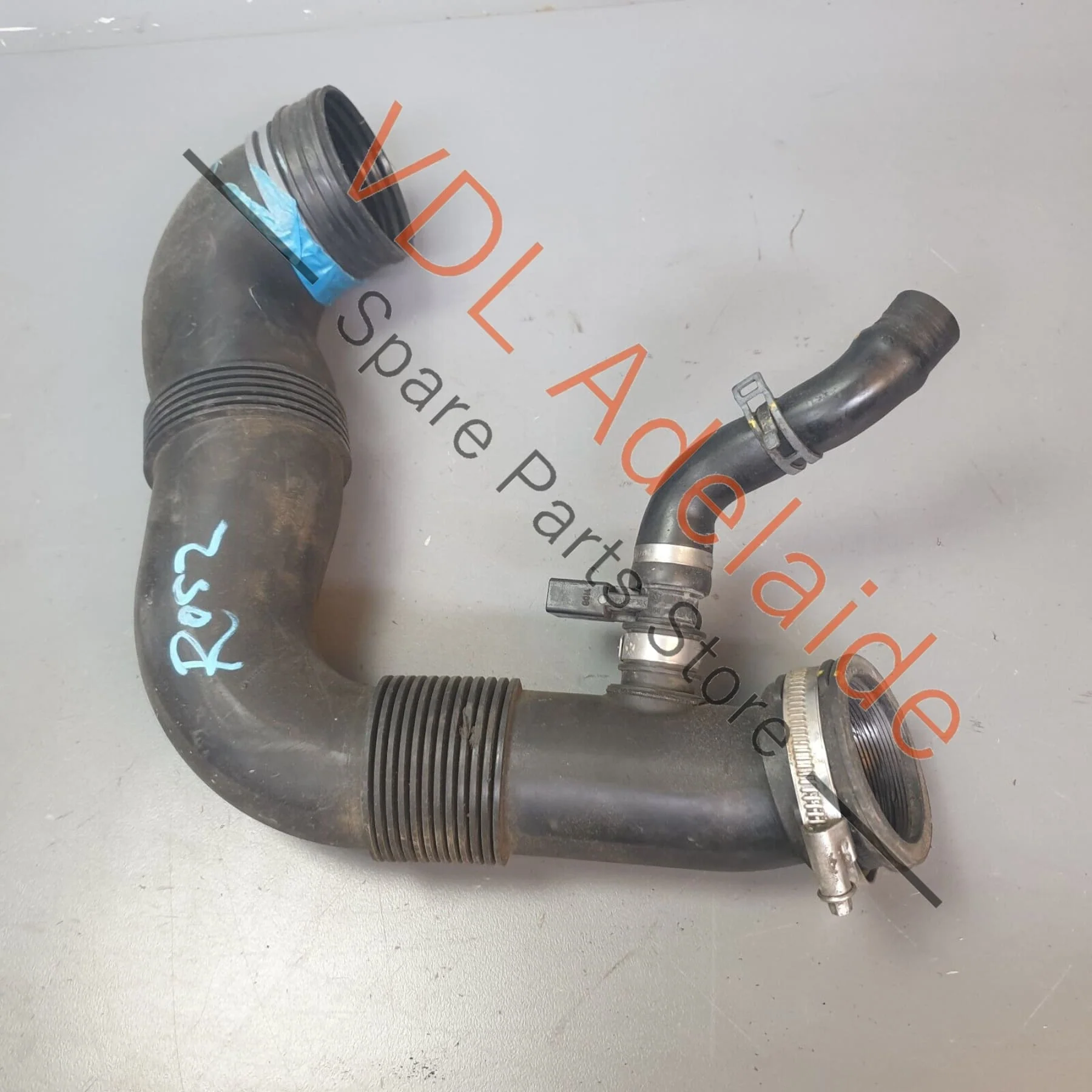Audi Q7 6.0L V12 4L Left Side Air Intake Hose Pipe 4L0129571B - Image 3