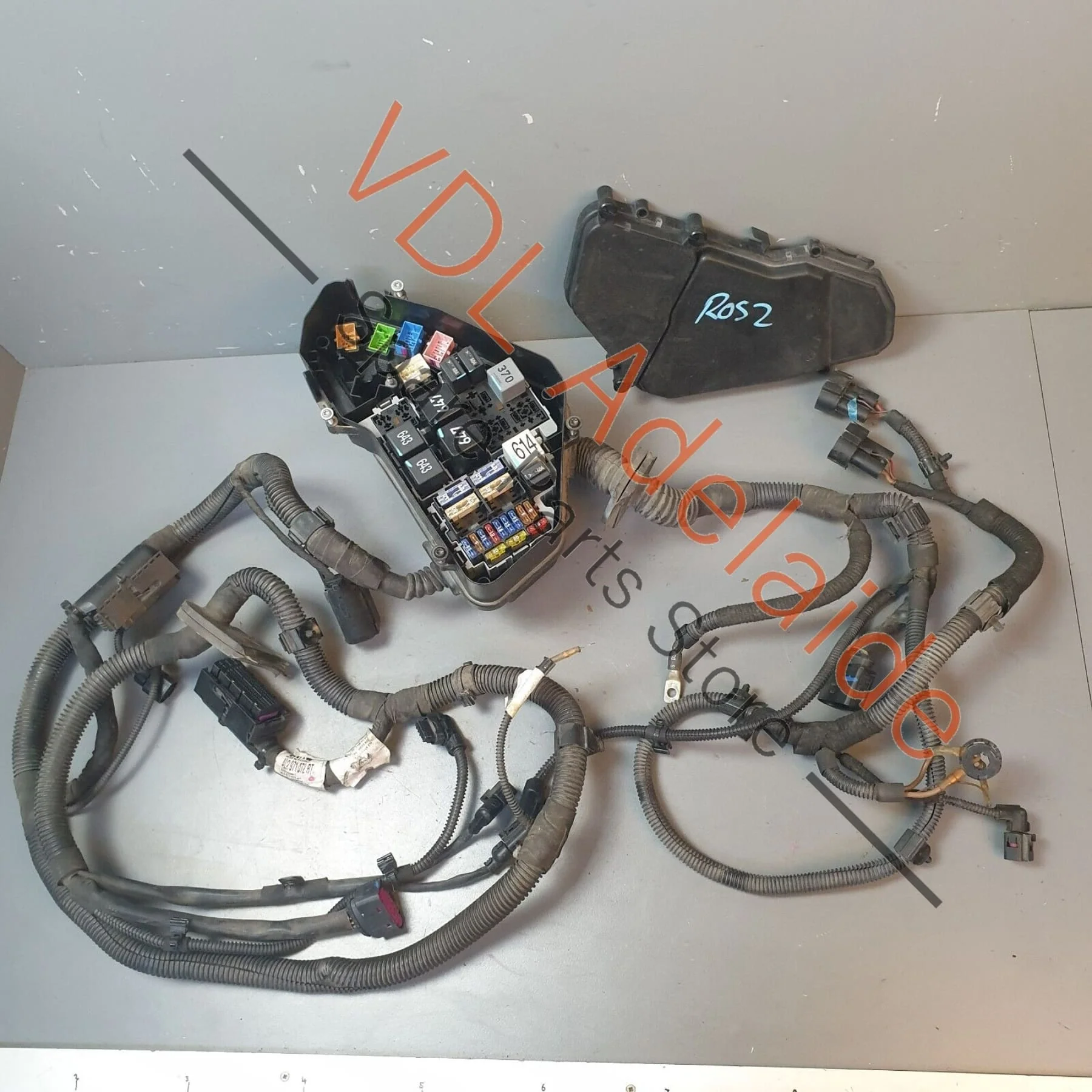 Audi Q7 6.0L V12 4L Harness for Engine Compartment for RHD 4L2971072BT