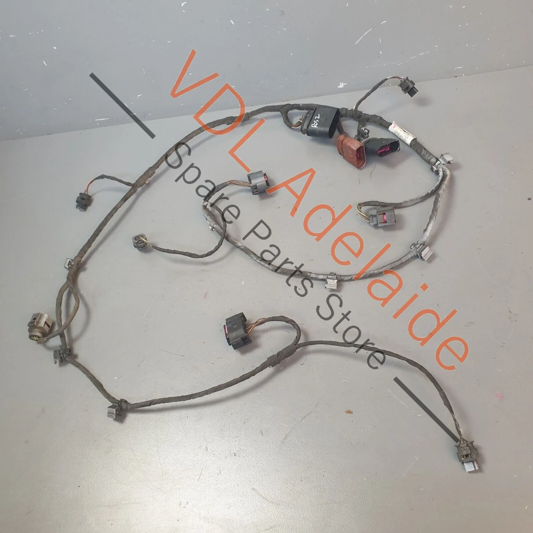 Audi Q7 6.0L V12 4L Wiring Set Harness for Rear Bumper 4L0971104S