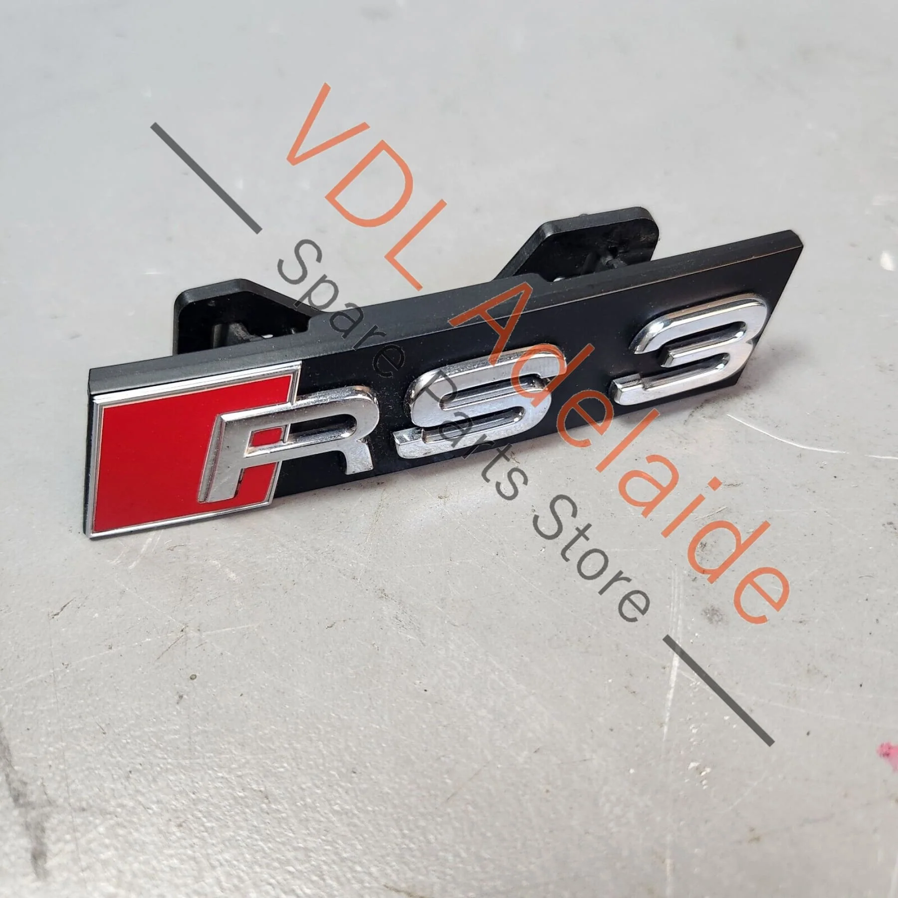 Genuine OEM Audi RS3 8V RS3 Grille Badge Emblem Inscription 8V4853736 2ZZ