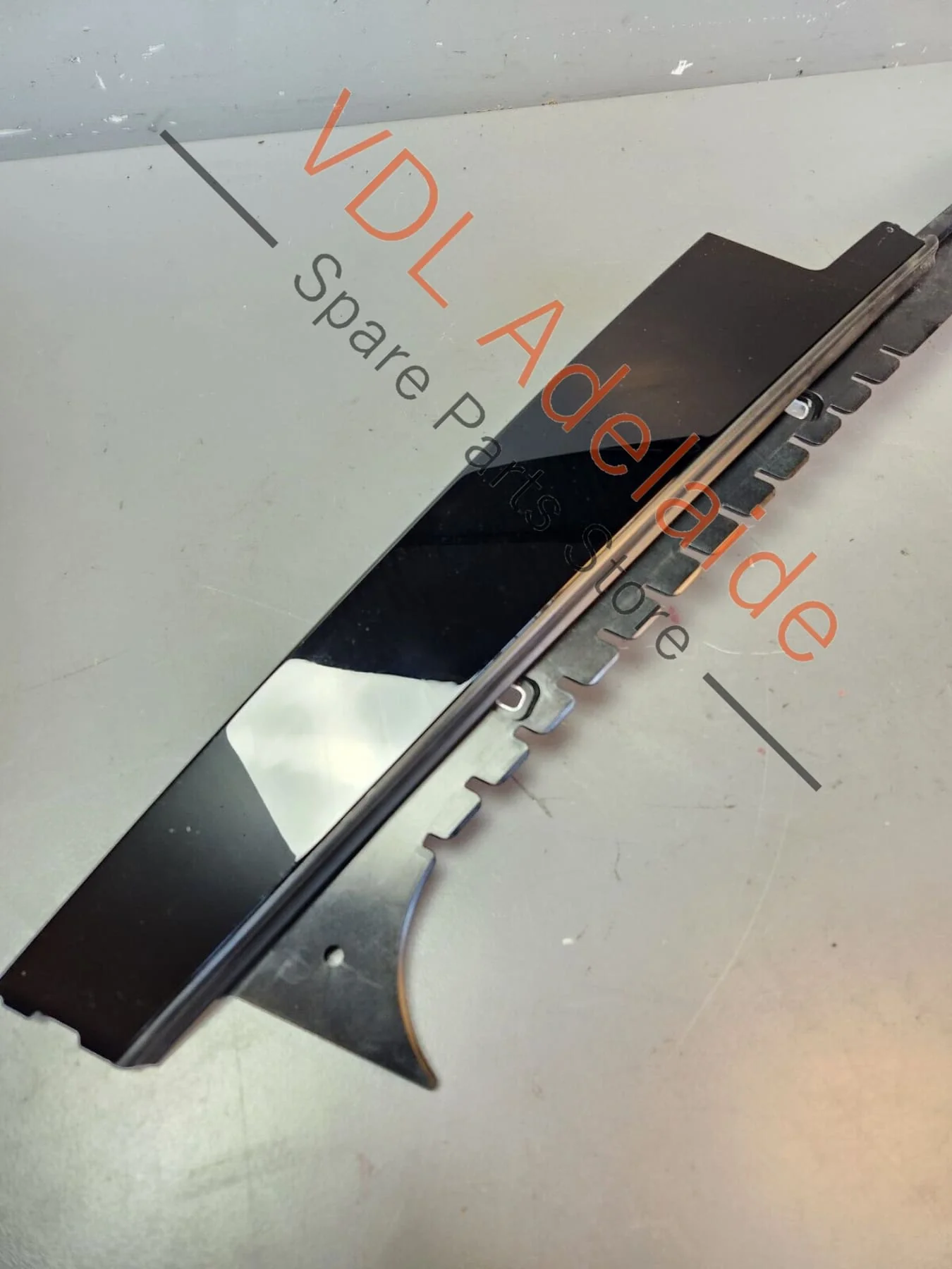 Porsche Panamera 971 Left Front Door Exterior B Pillar Trim Gloss 971853183 - Image 5