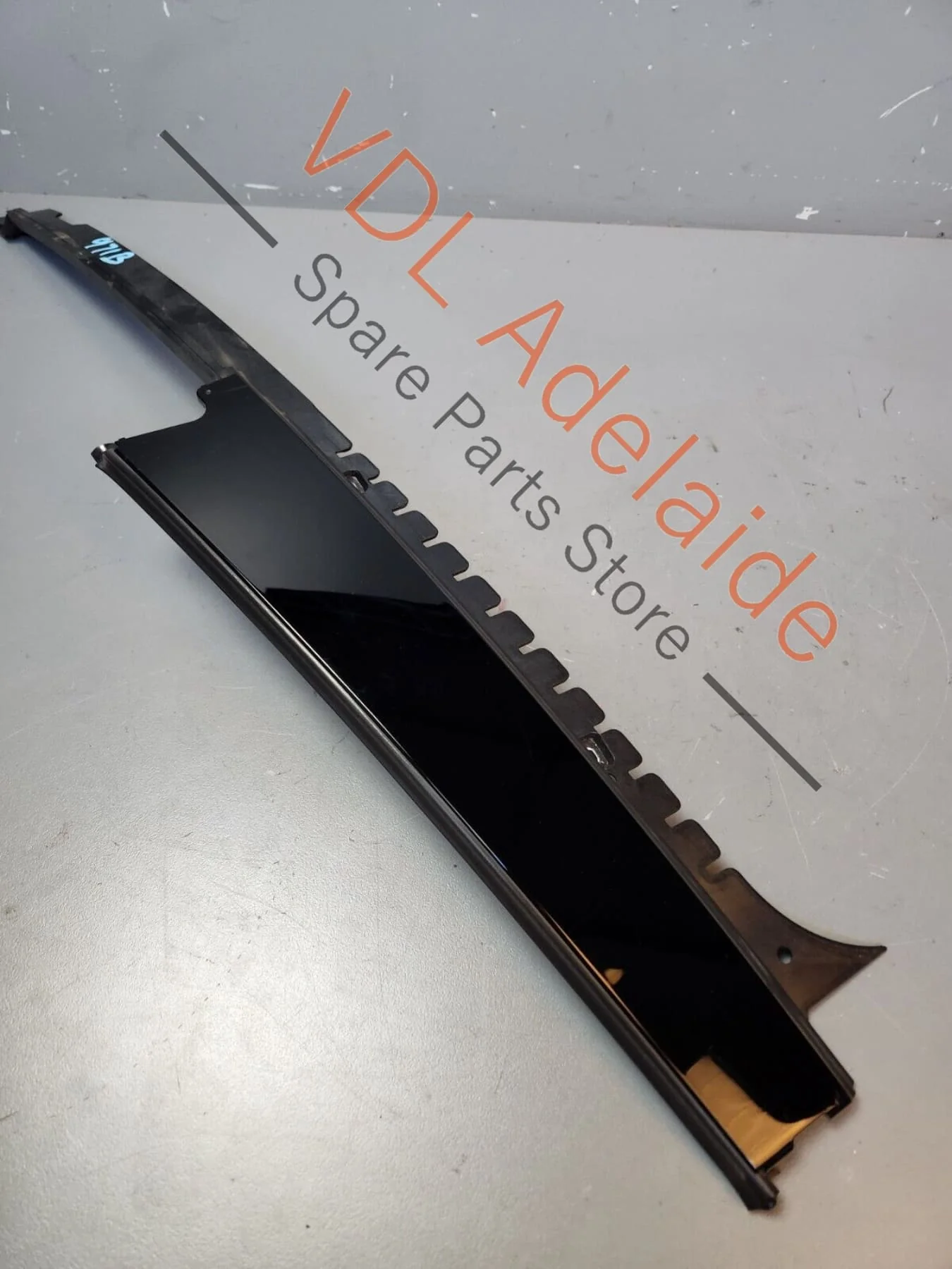 Porsche Panamera 971 Right Rear Door Exterior B Pillar Trim Gloss 971853290 - Image 7