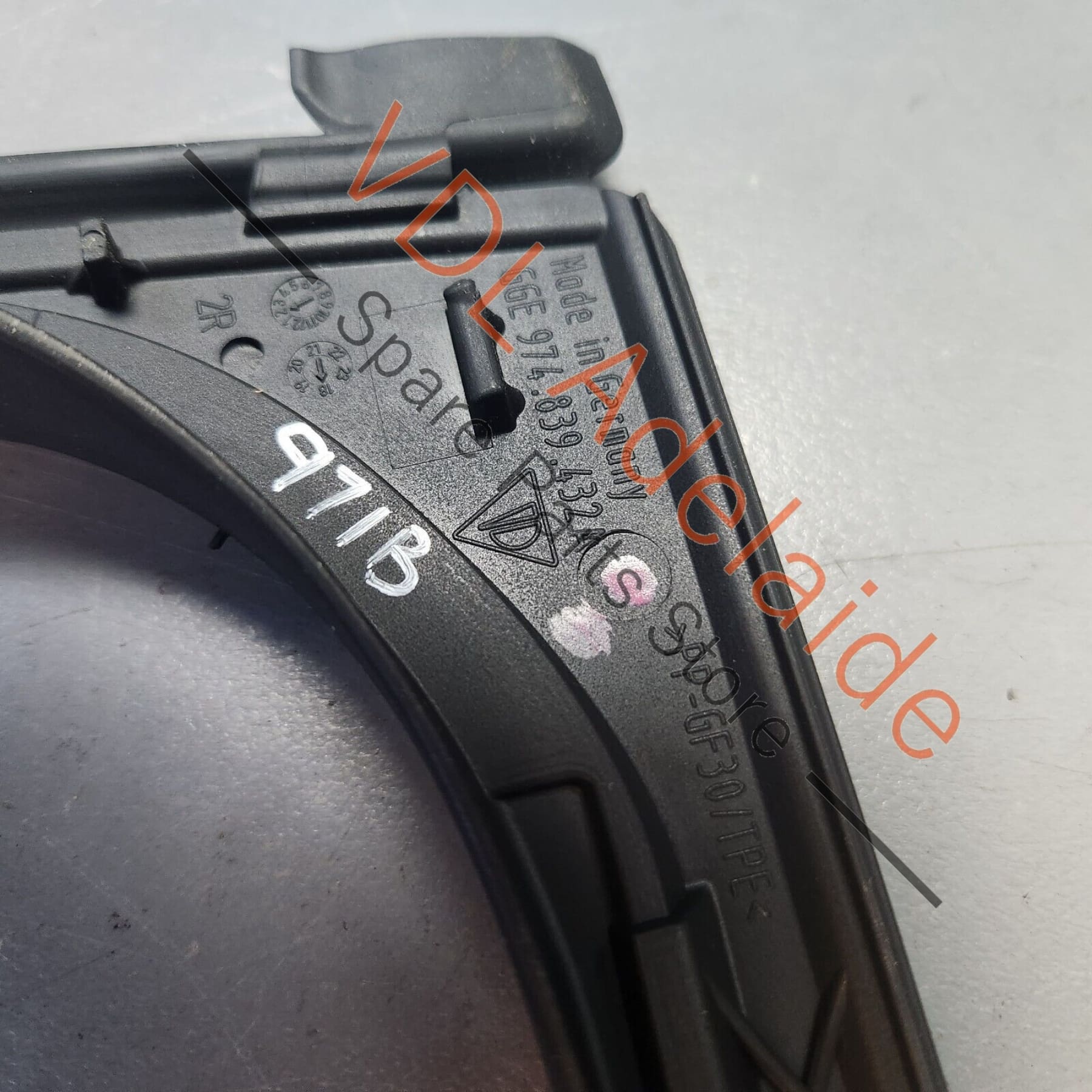 Porsche Panamera Turismo 971 Rear Right Door Window Seal Guide 971839432 - Image 4