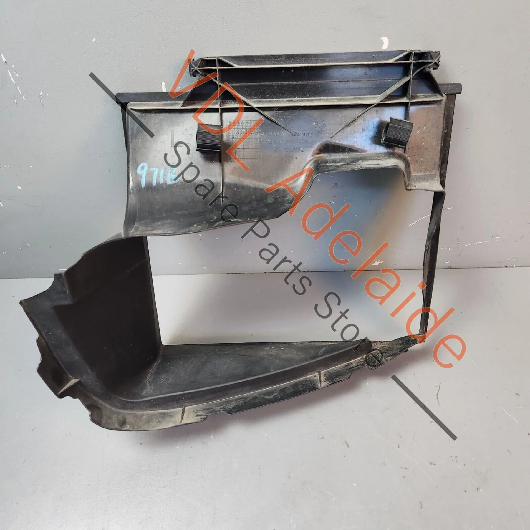 Porsche Panamera 971 Front Left Intercooler Radiator Air Guide 971121333C - Image 5