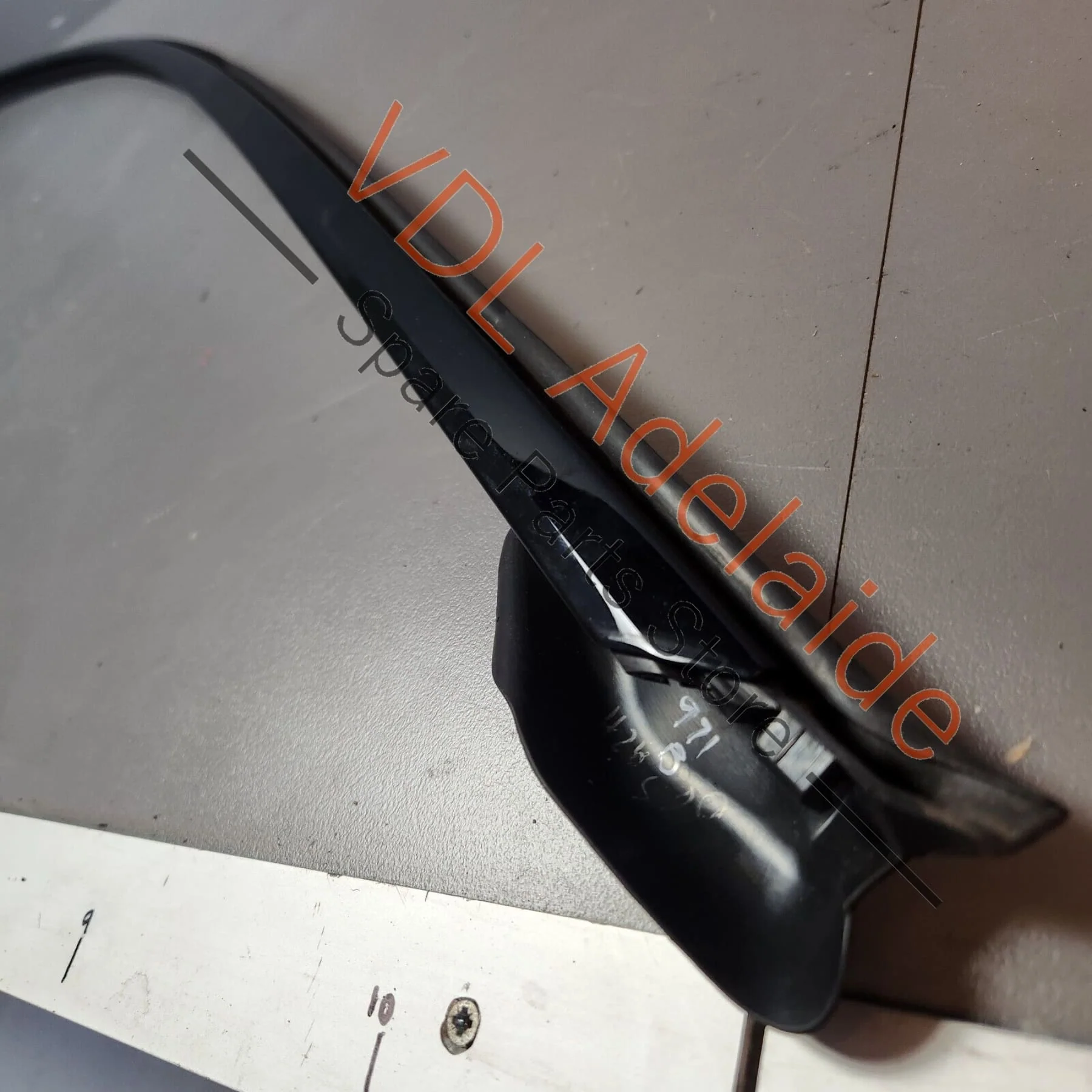 Porsche Panamera 971 Exterior Front Right Door Trim High Gloss Black 971853102E - Image 12