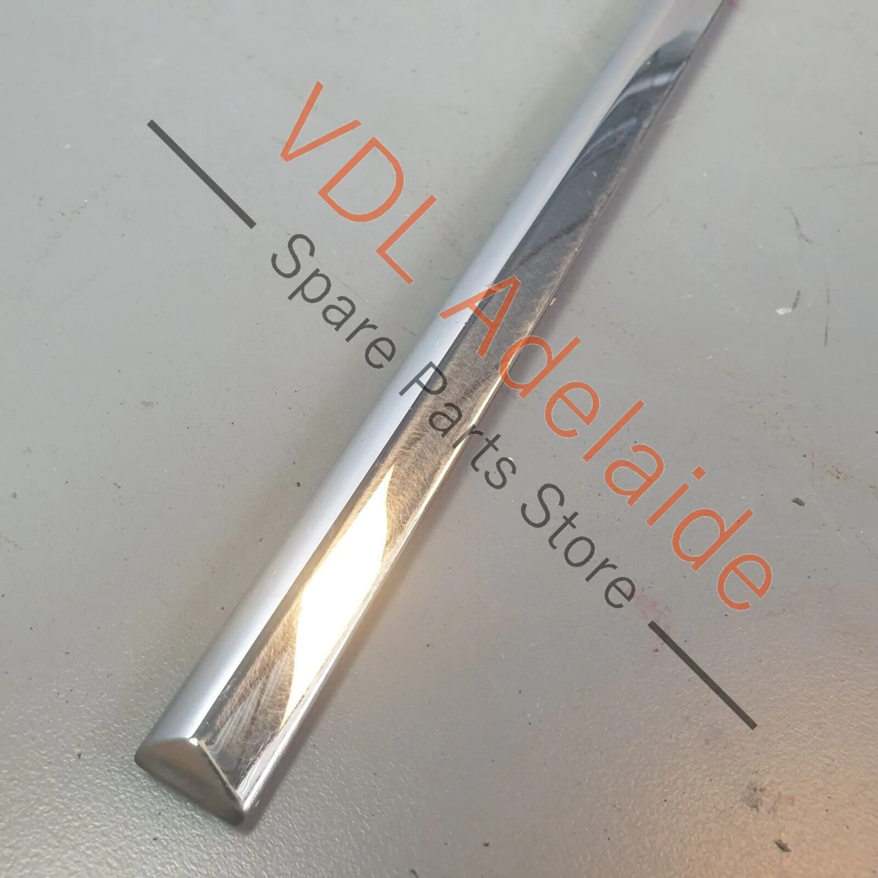 VW R36 Passat 3C B6 Rear Left Door Chrome Protective Cover Strip 3C0853753C - Image 3