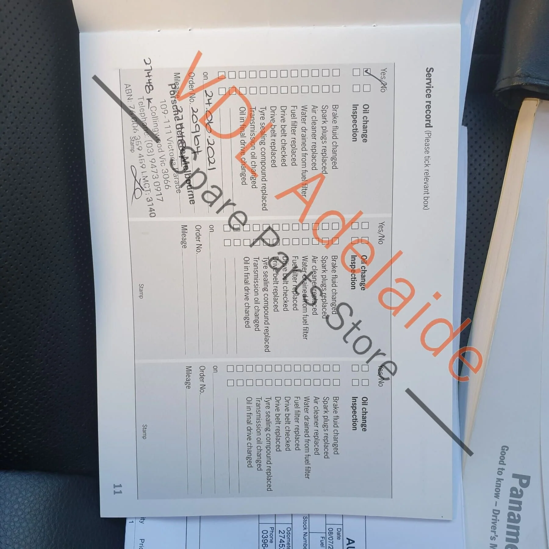 Porsche Panamera 971 Rear Suspension Upper Track Control Arm 971505323 - Image 7
