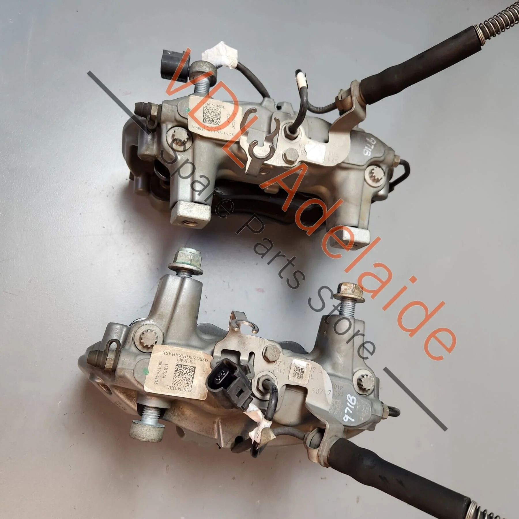Porsche Panamera 971 Pair of Rear Brembo 4 Piston Brake Calipers for 17in Rotor - Image 4