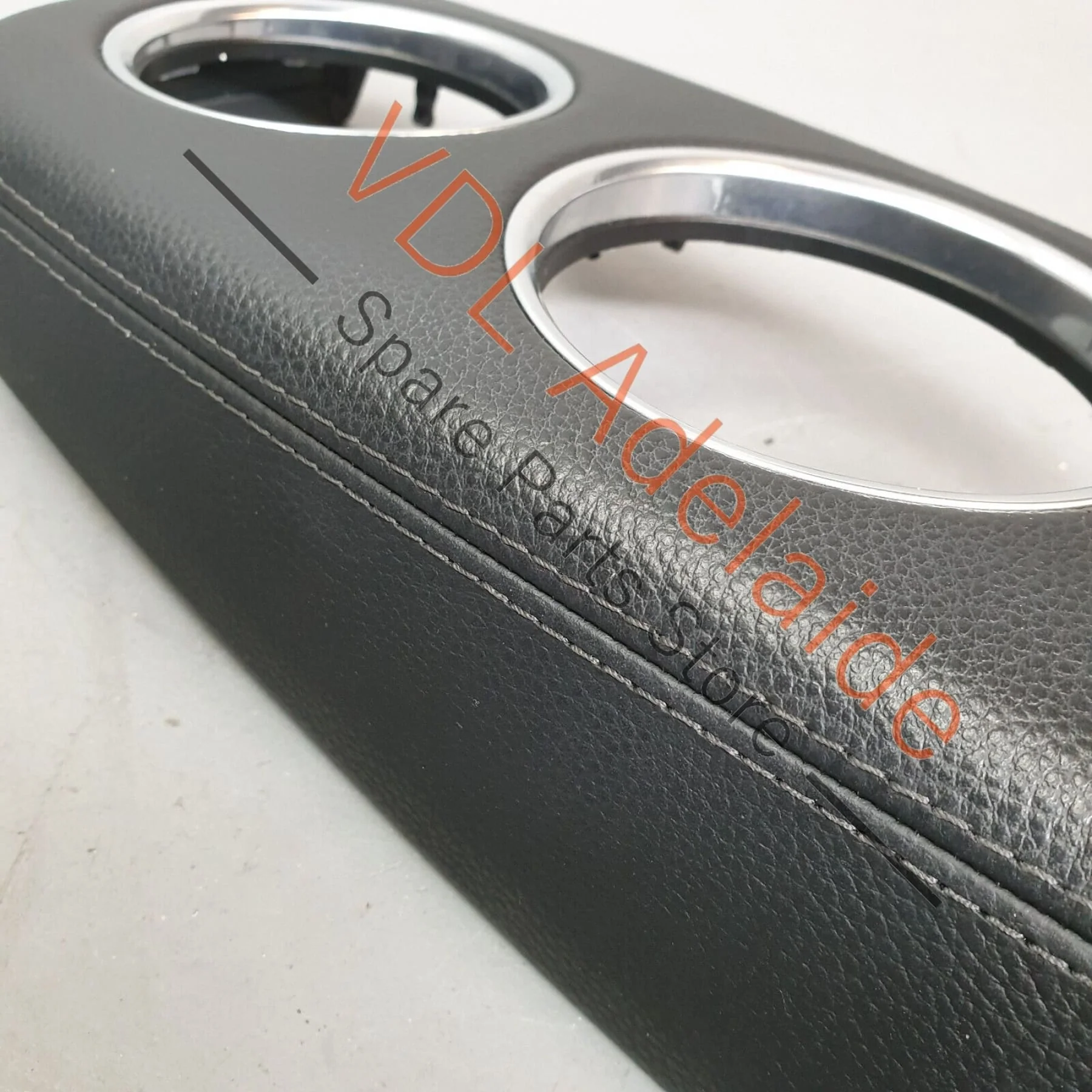 Porsche Panamera 971 Drink Holder Leather Arm Rest Cover 971863488C 21U - Image 2