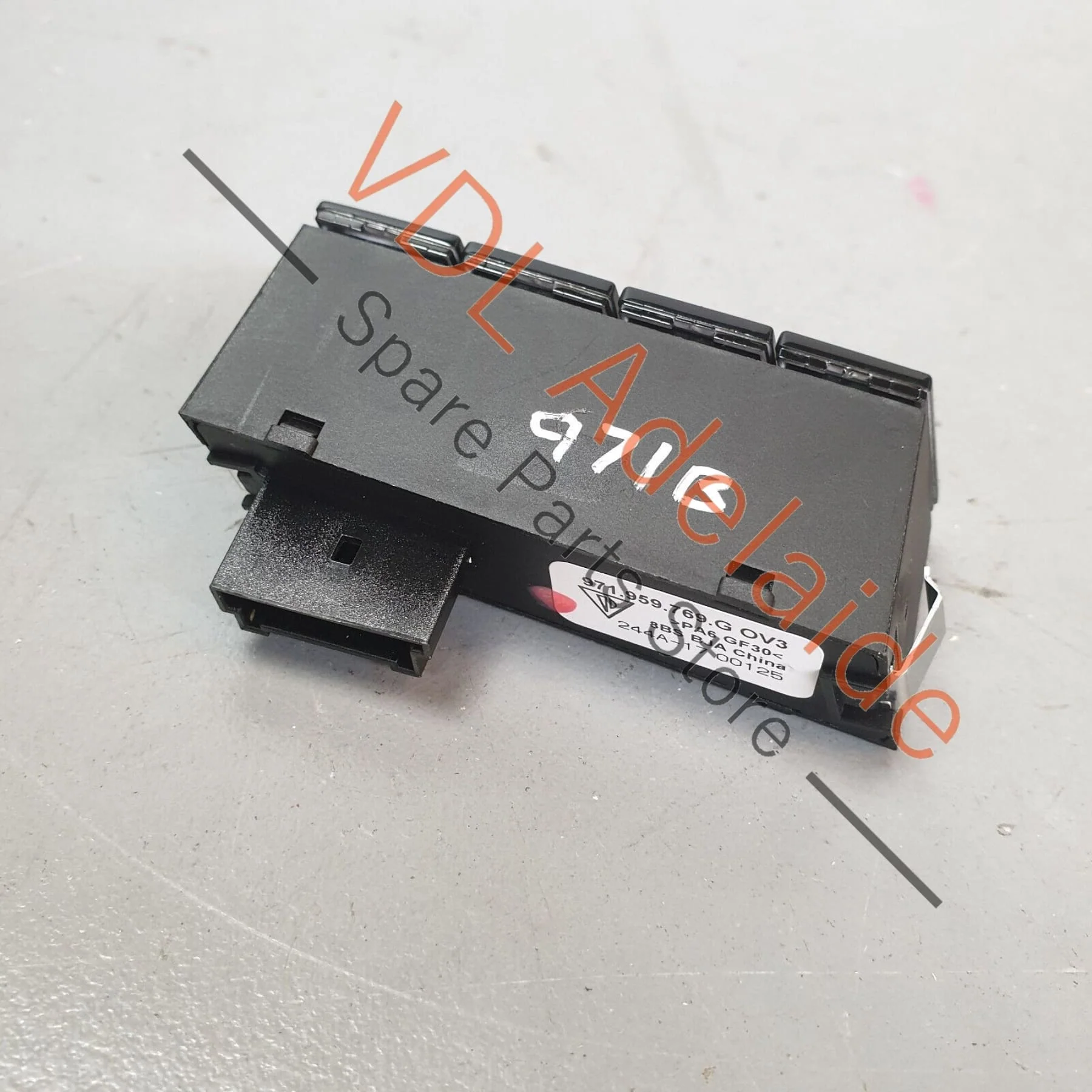Porsche Panamera 971 Drivers Memory Seat Switch High Gloss Black 971959769G OV3 - Image 6