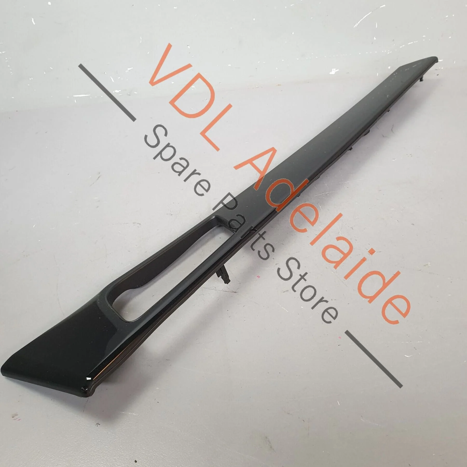 Porsche Panamera 971 Rear Left Door Trim Molding Insert High-Gloss 971867067AB - Image 3