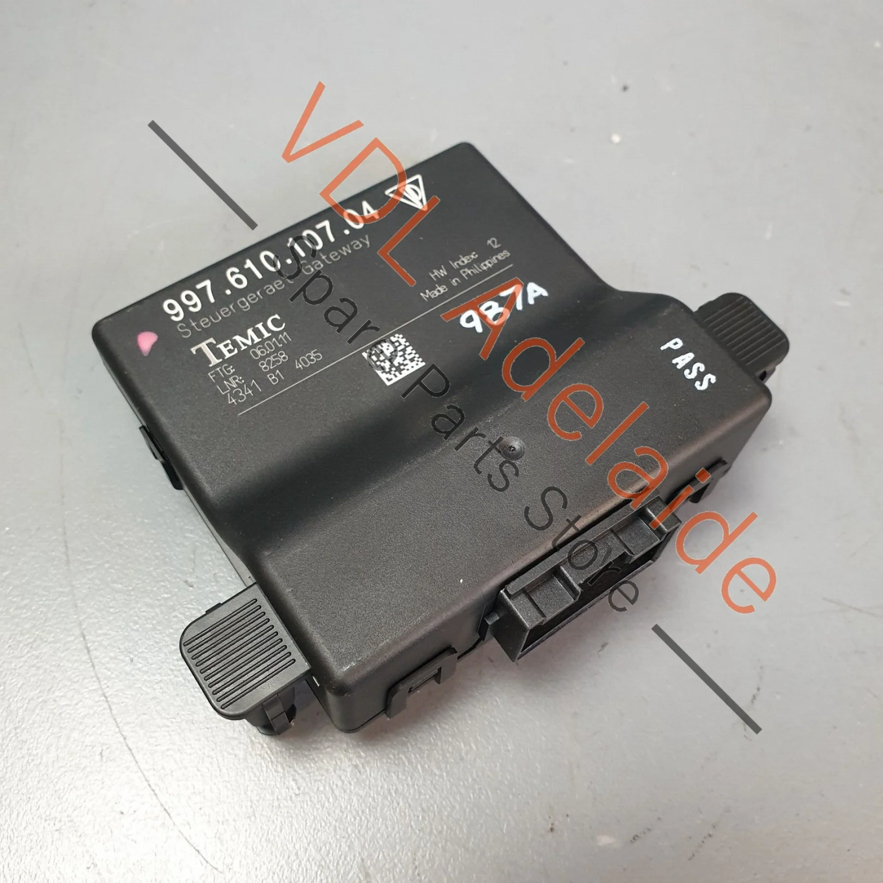 Porsche Cayman R 987 997 Control Unit Module for Gateway 99761010704