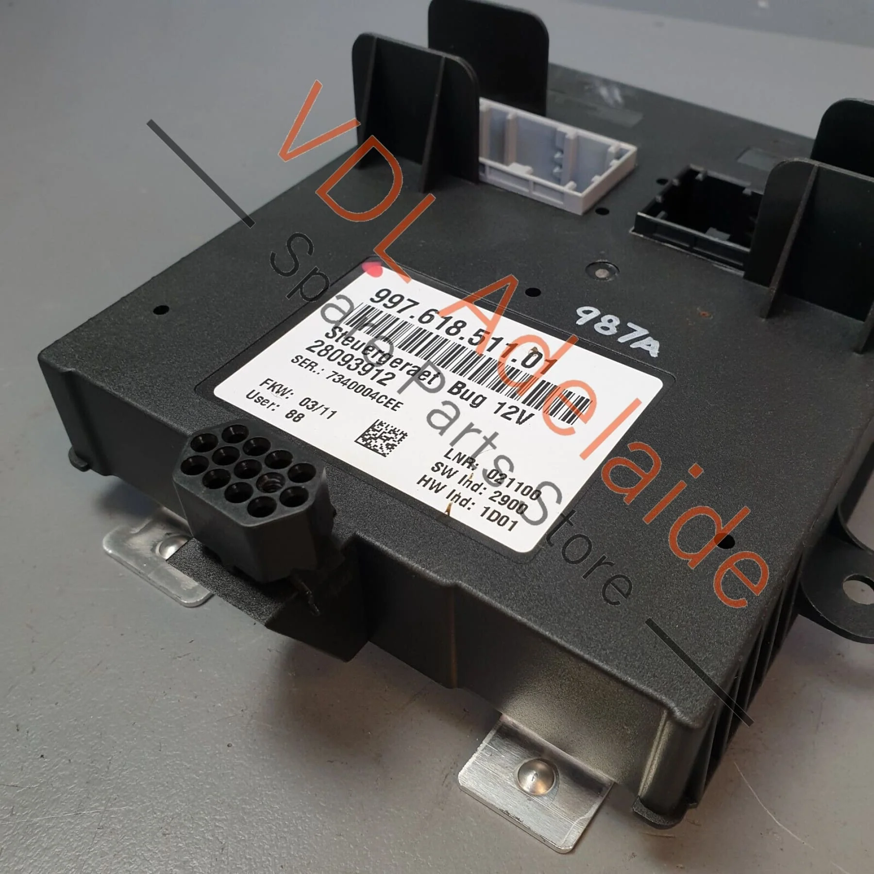 Porsche 997 Cayman R 987 Control Unit Module for Front End 99761851101 - Image 8