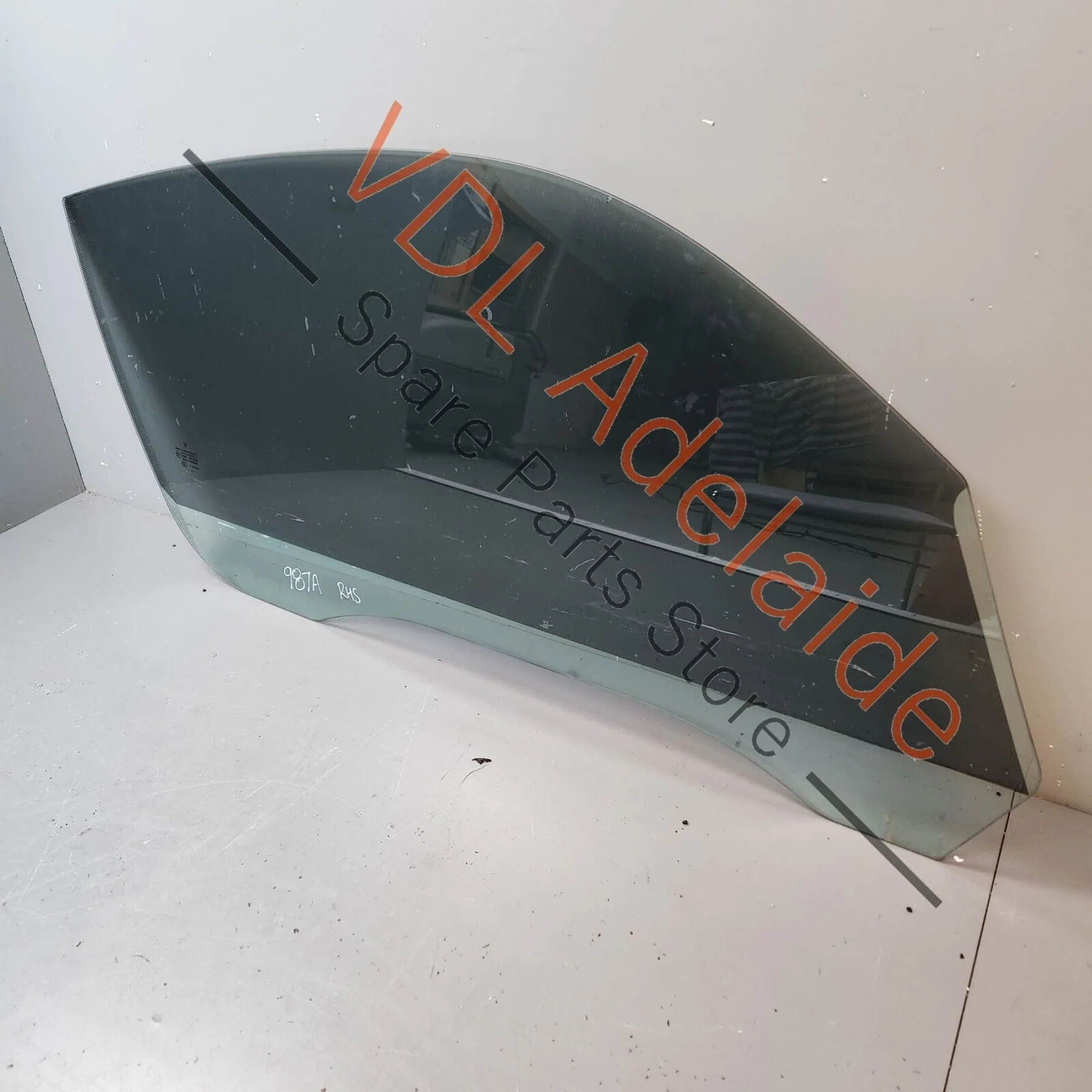 Porsche Cayman R 987 Right Side Door Window Glass 98754251203 - Image 5