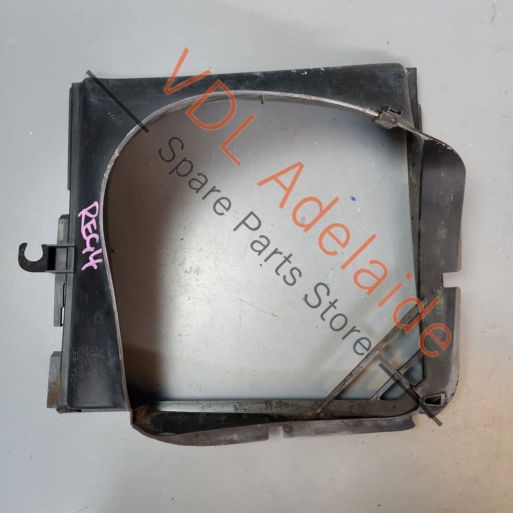 VW Touareg 7L R50 Intercooler Air Guide Left Side Back Rear 7L0117339 - Image 5