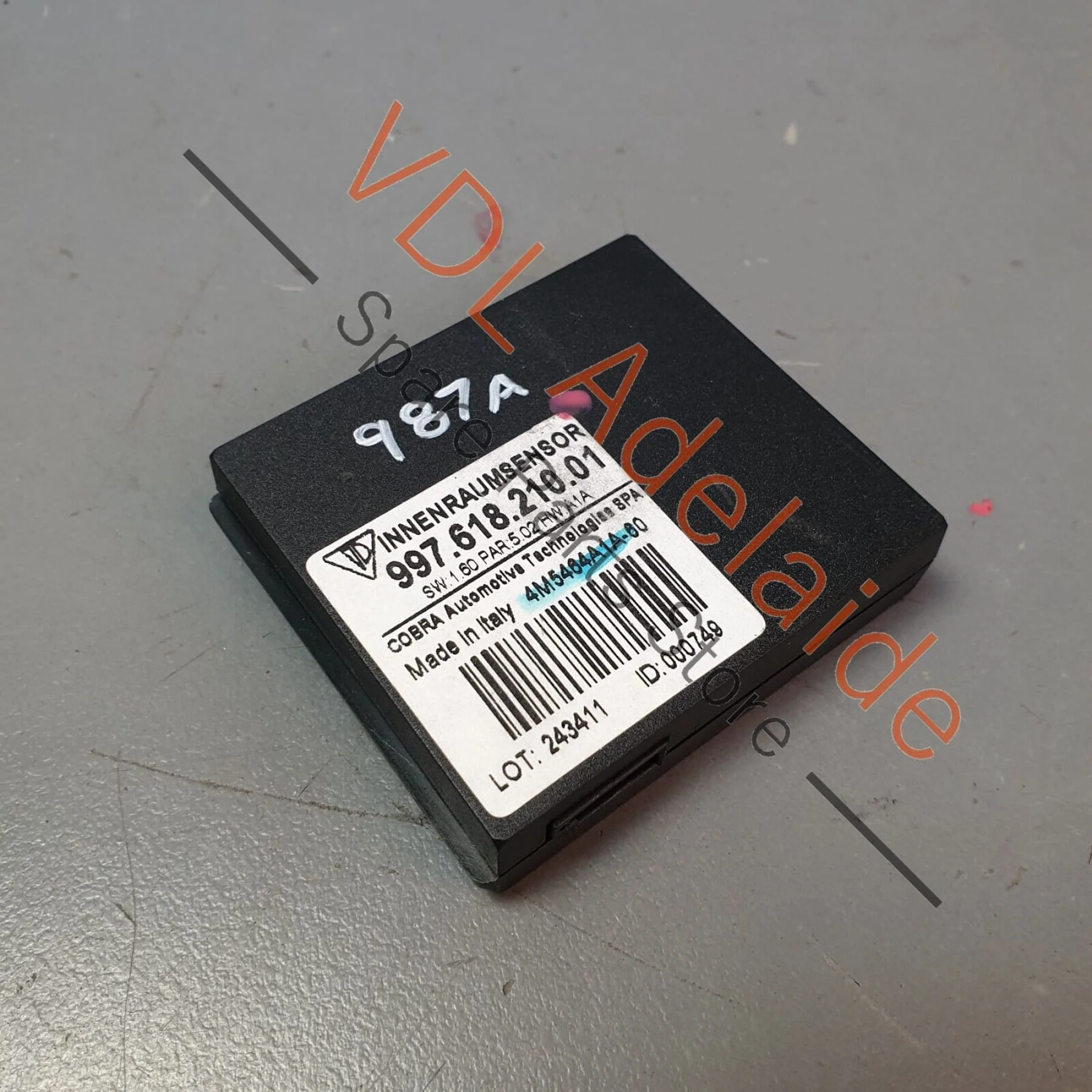 Porsche Cayman R 987 Sensor for Interior Monitoring 99761821001