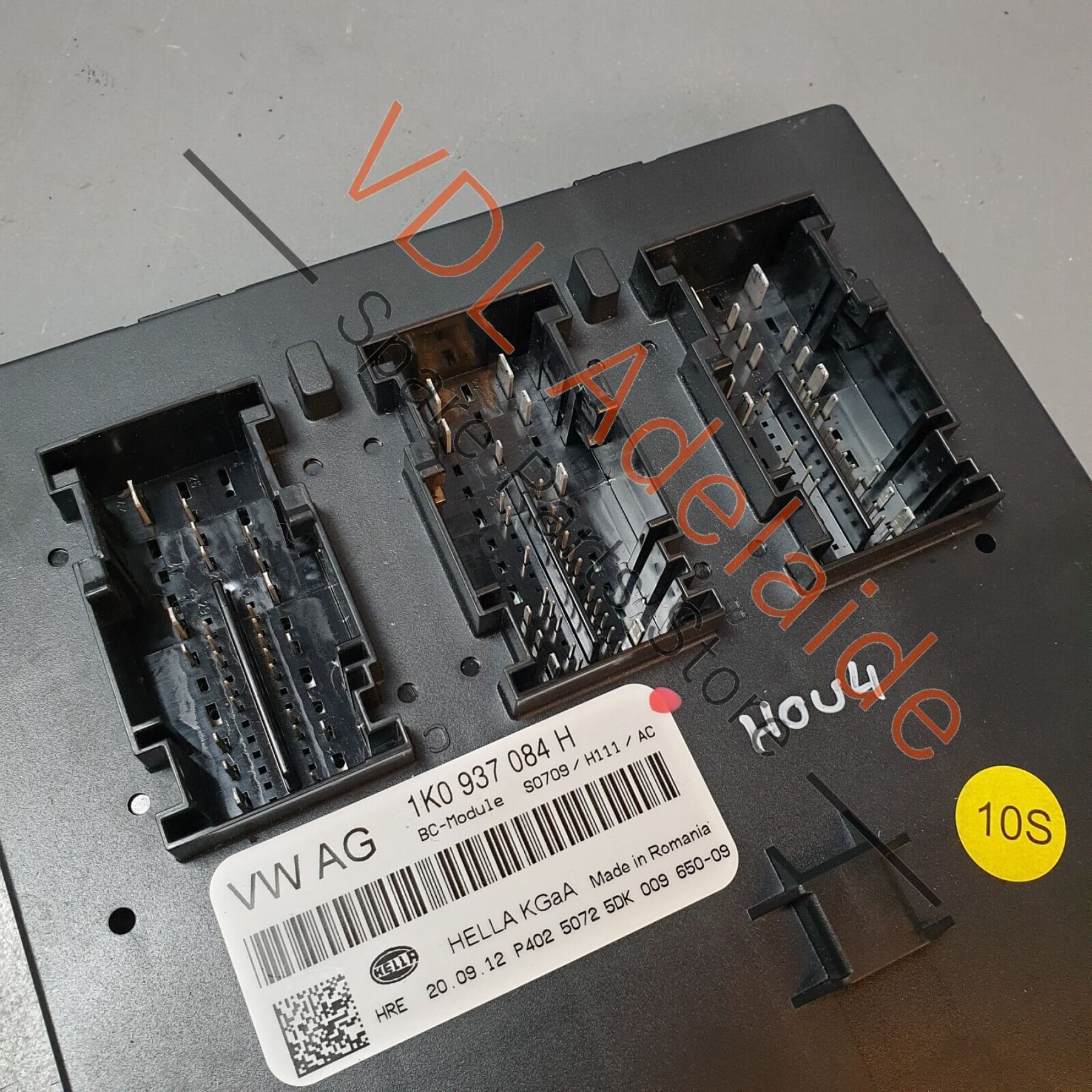 VW Golf R MK6 Control Unit BCM for Conv. System & OB Power Supply 1K0937084H 1K0937087AE - Image 3
