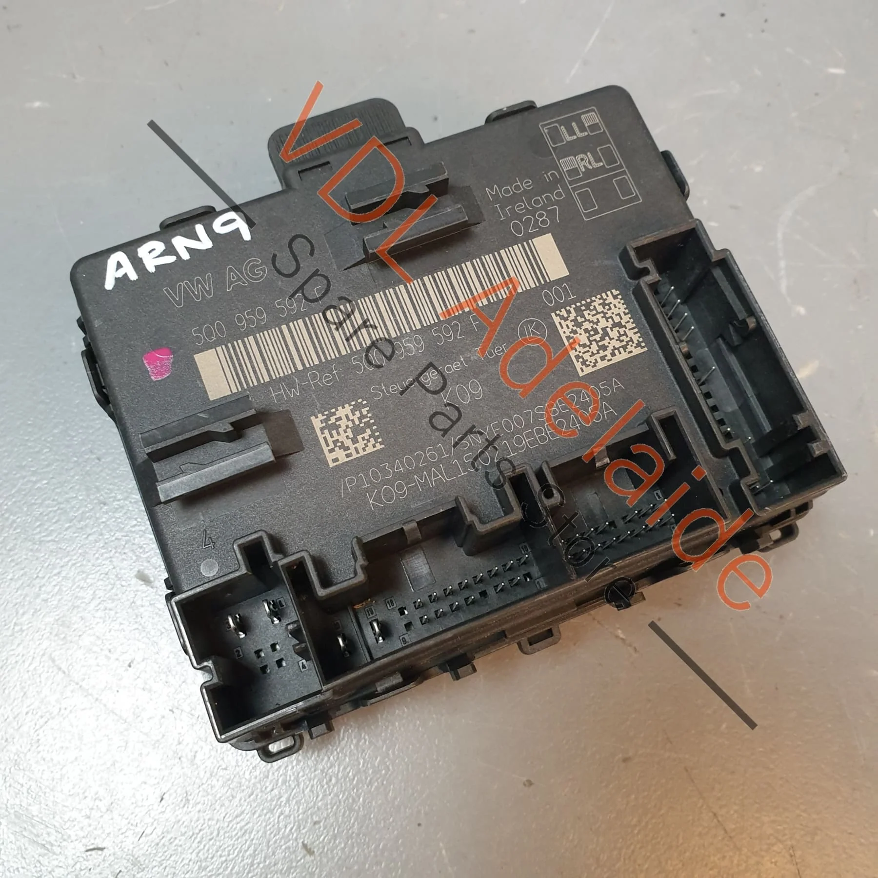VW Golf MK7 7.5 Front Passenger Door Control Module 5Q0959592F