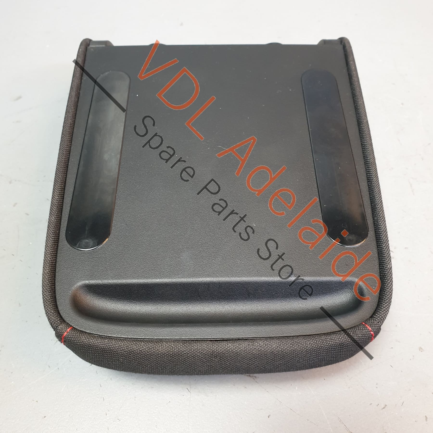 VW Golf MK7 Gti Cloth Black with Red Stitch Centre Middle Armrest 5G0864207F BDL - Image 5