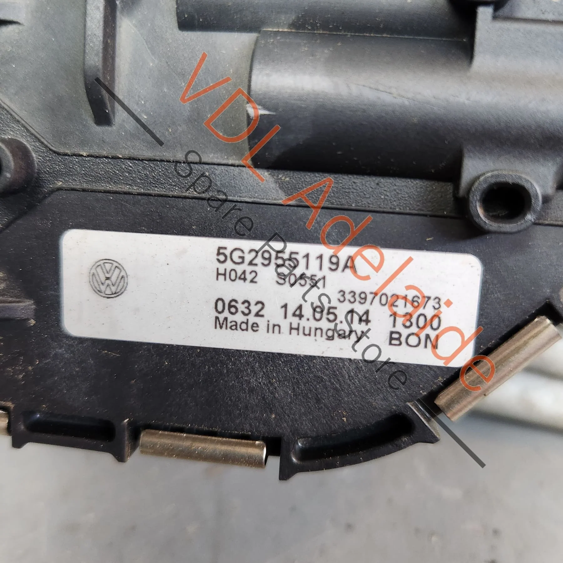 VW Golf MK7 Front Windscreen Windshield Wiper Motor Assembly 5G2955023C - Image 6