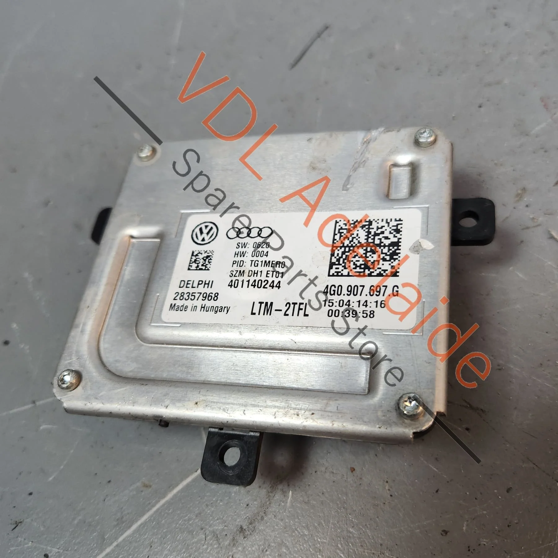 VW Golf MK7 R Gti Control Unit for LED Headlight Daytime Running Light 4G0907697F 4G0907697G