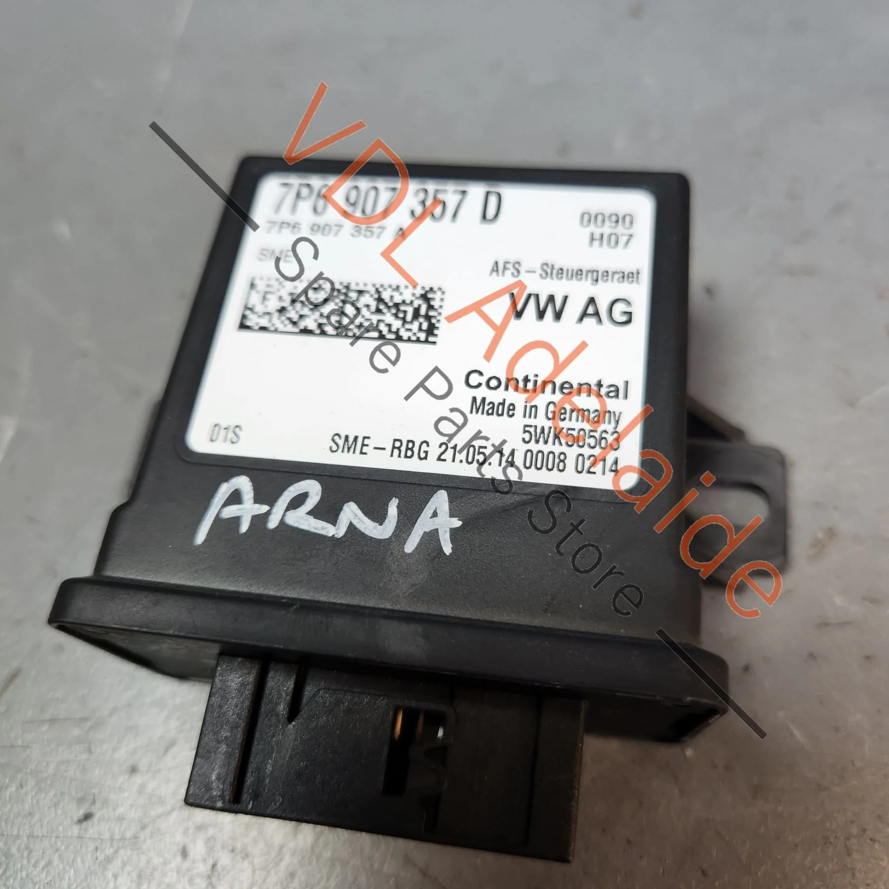 VW Golf Headlight Range Control Module 7P6907357D