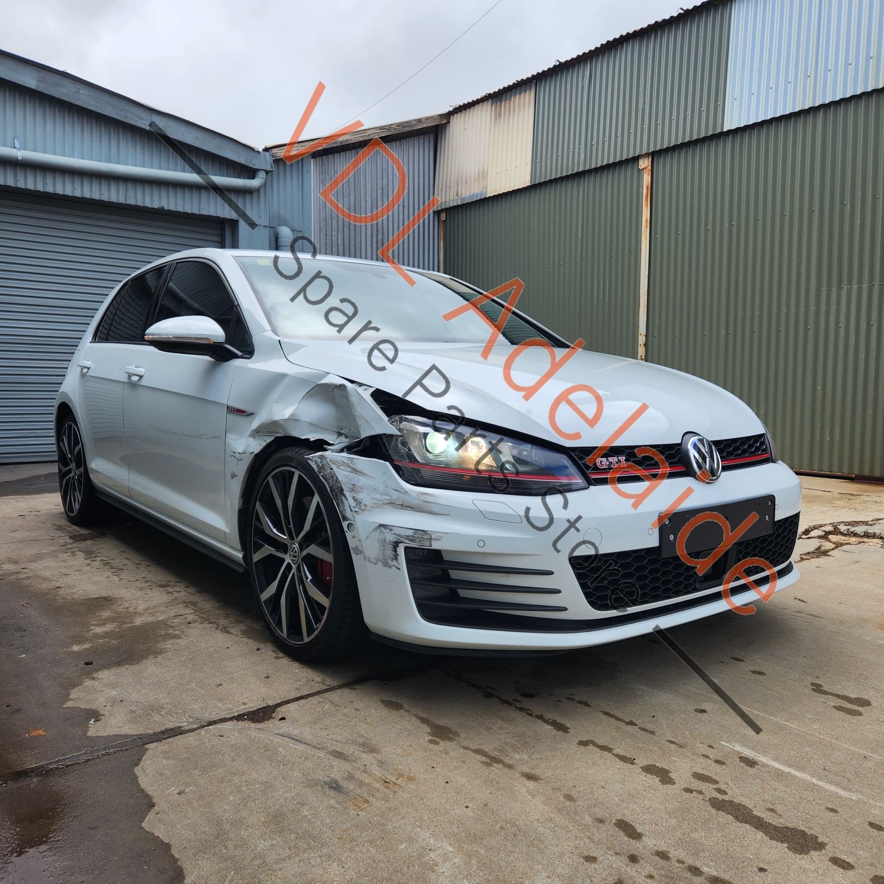 VW Golf Mk7 Polo Gti Genuine OEM RHS Fender Badge 5G0853688AT JZQ - Image 3