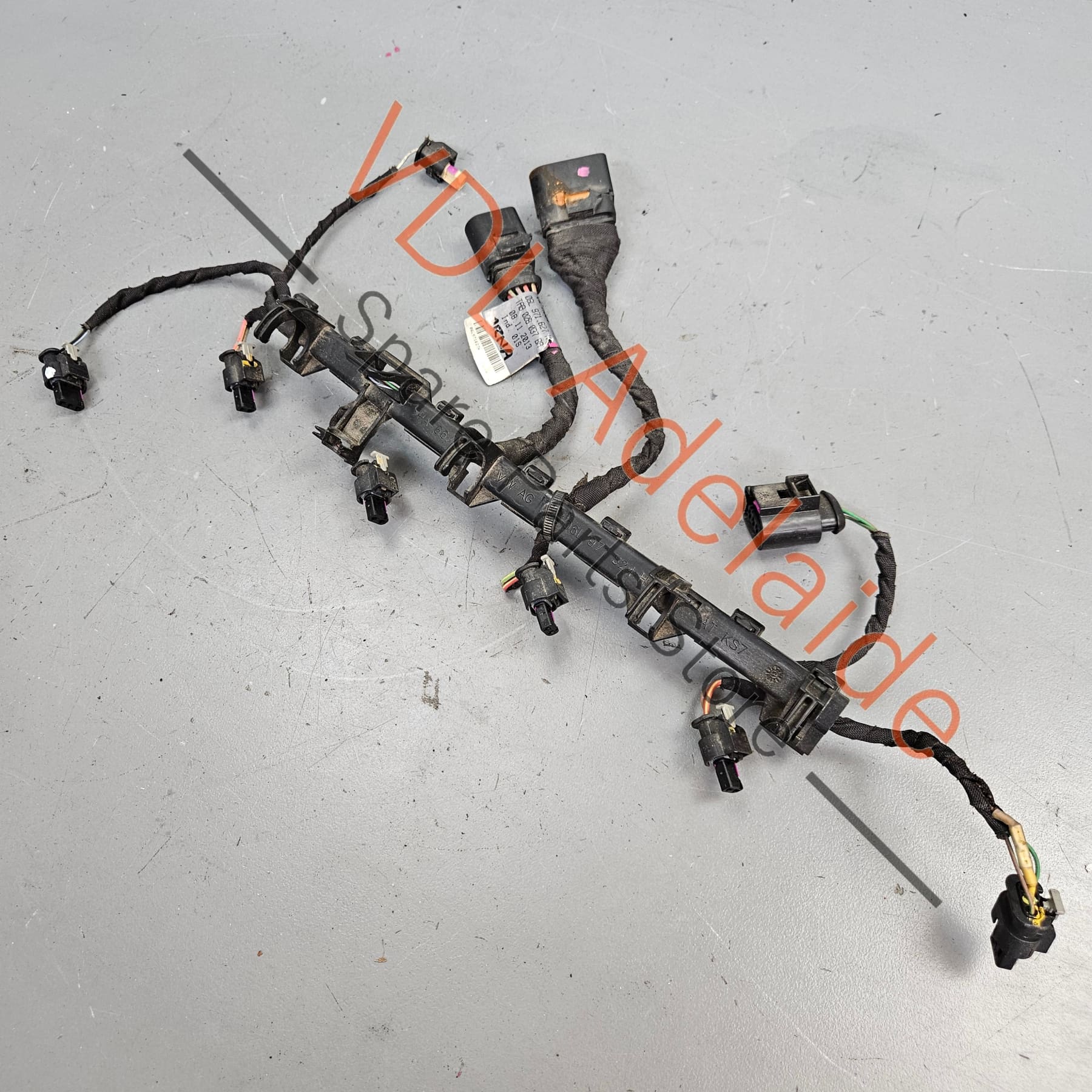 VW Audi Fuel Injector Harness Cable Wire Set 06L971627K - Image 4