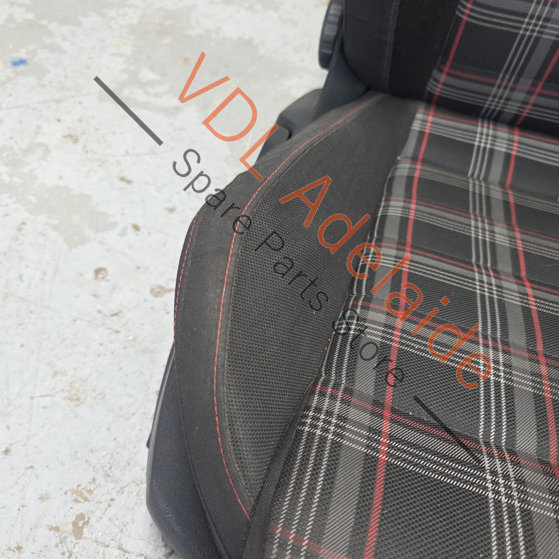 VW Golf MK7 Gti Set of Tartan Fabric Seats - Image 3