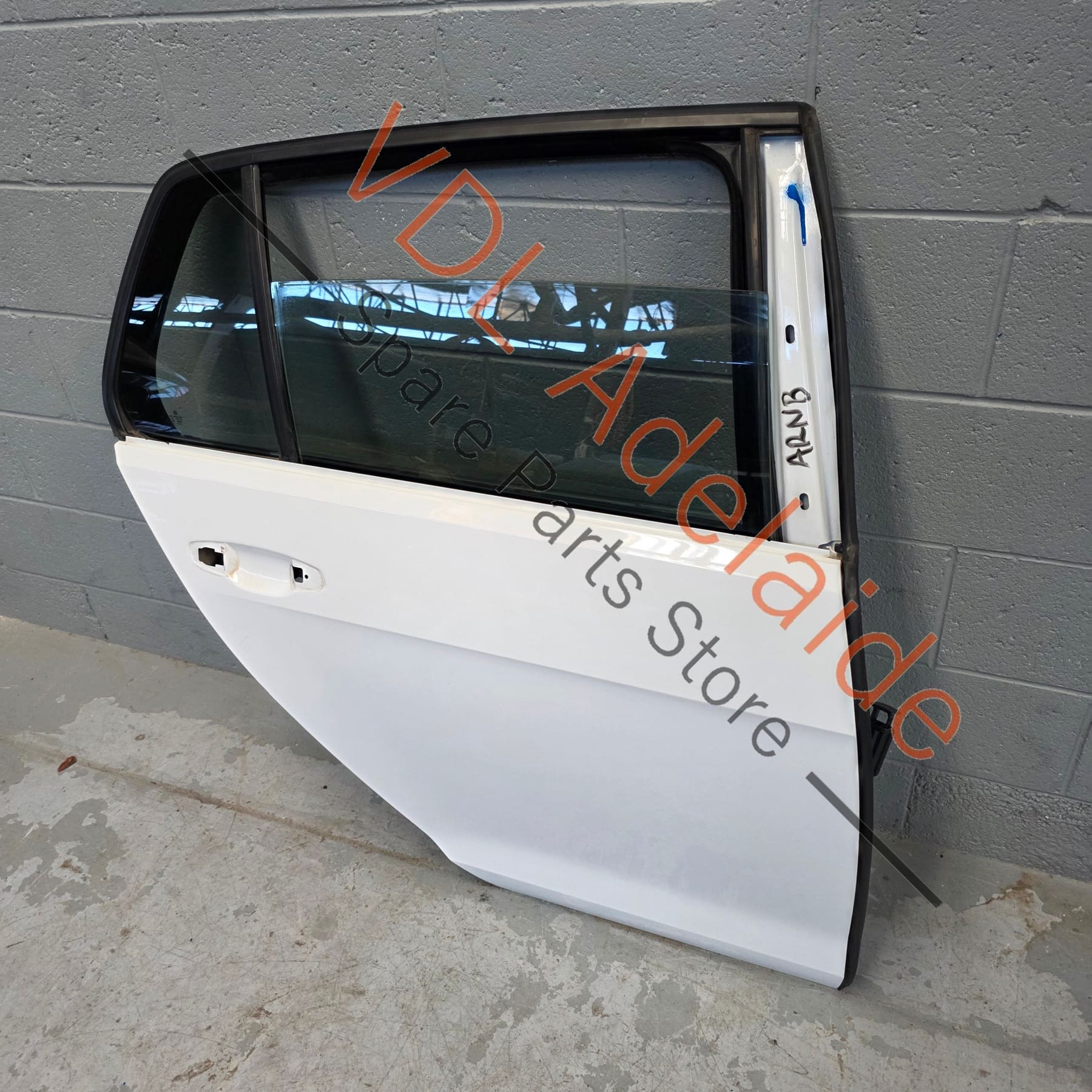 VW Golf MK7 Rear Right Door Shell Panel Pure White 0Q0Q C9A - Image 2