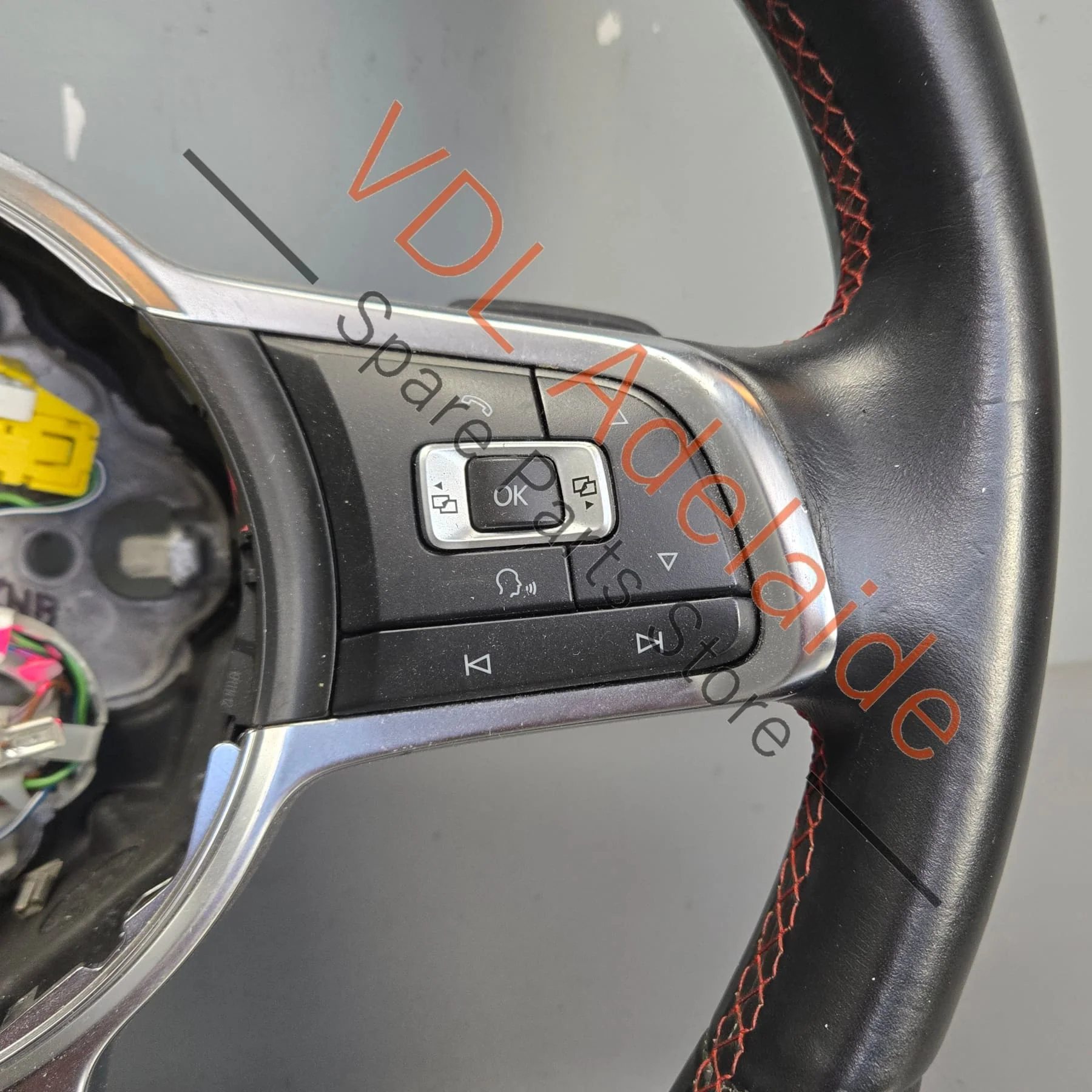 VW Golf GTi MK7 Flat Bottom Steering Wheel Leather 5G0419091Q APX - Image 5