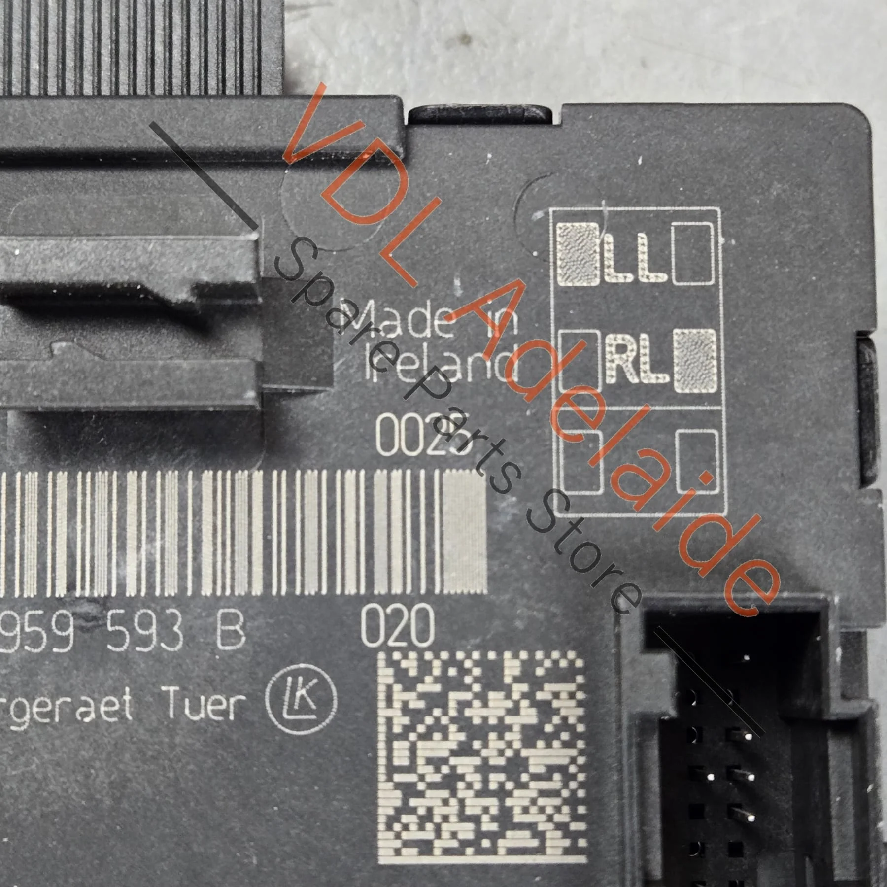 VW Golf MK7 Front Drivers Door Control Unit 5Q0959593B Z00 - Image 3