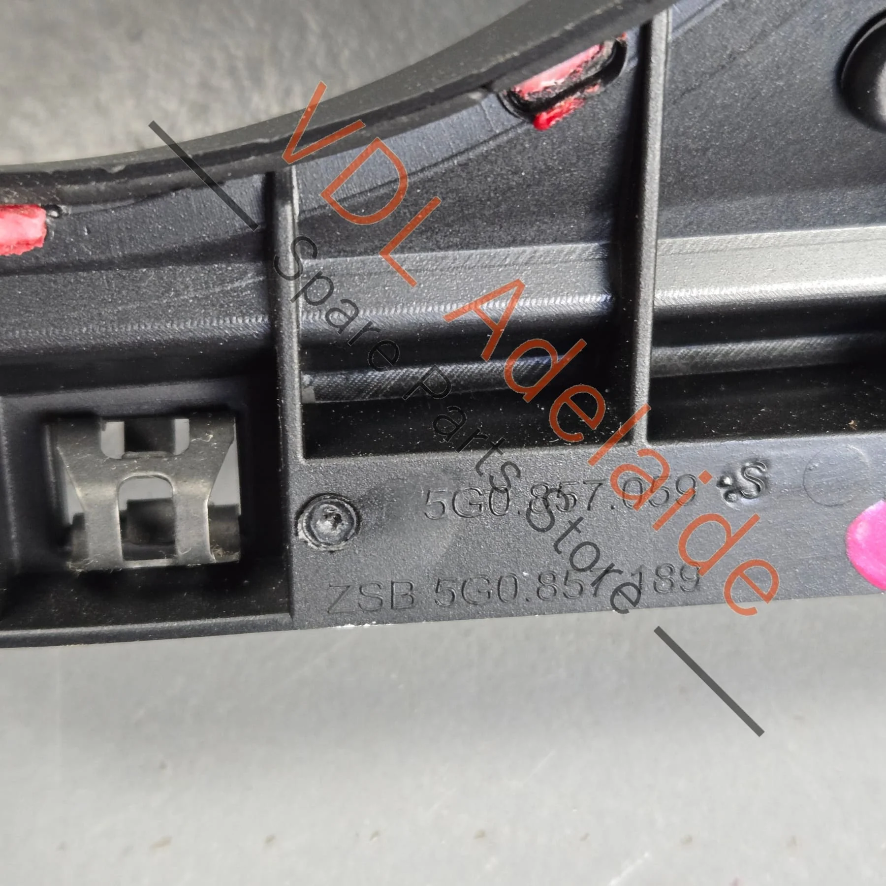 VW Golf MK7 Dash Combi-Instrument Cluster Trim Surround 5G0857059B 5G0857189 DDA Chequered Honeycomb Pattern - Image 5